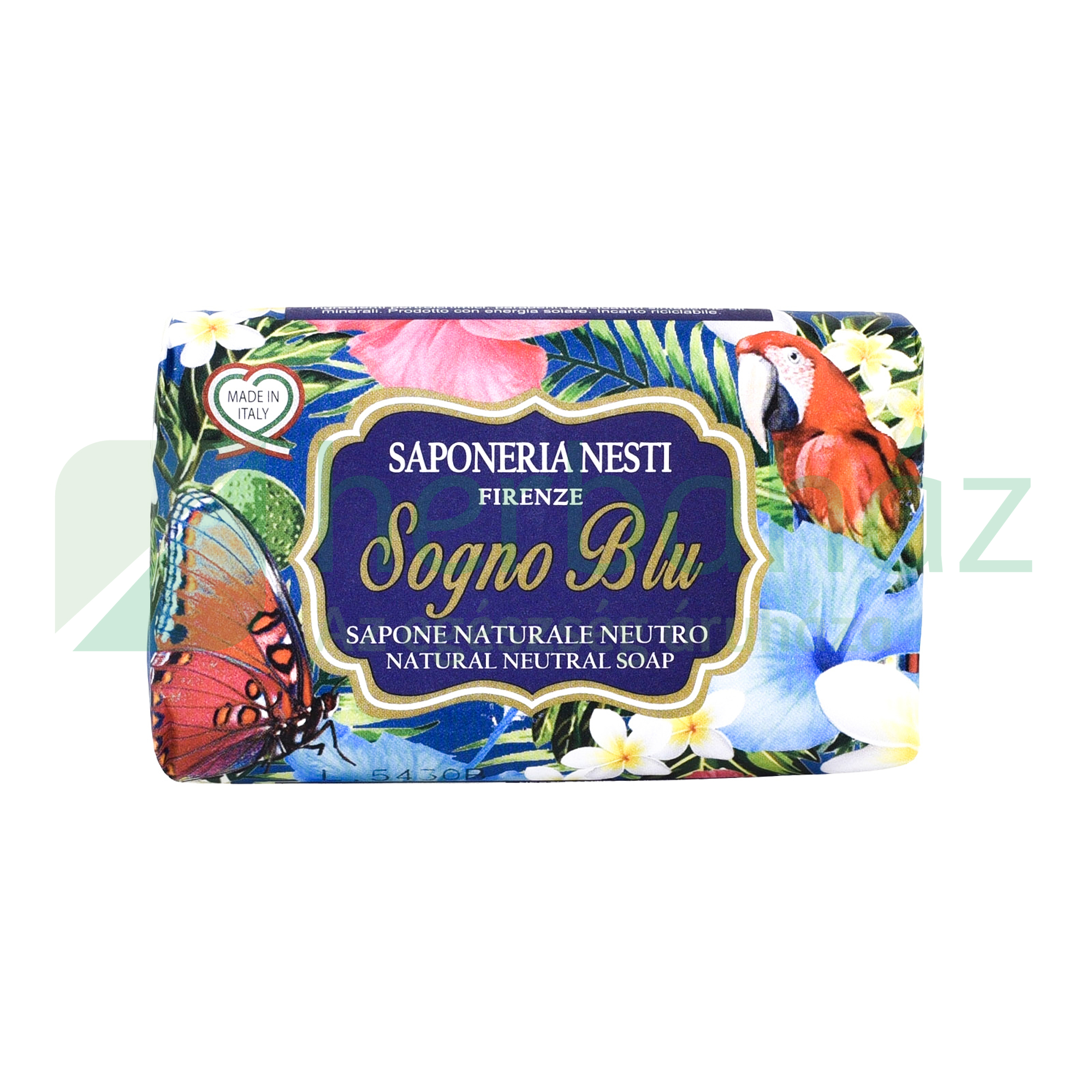 NESTI SAPONERIA SOGNO BLU NATURAL NEUTRAL SOAP - SEMLEGES SZAPPAN 1DB