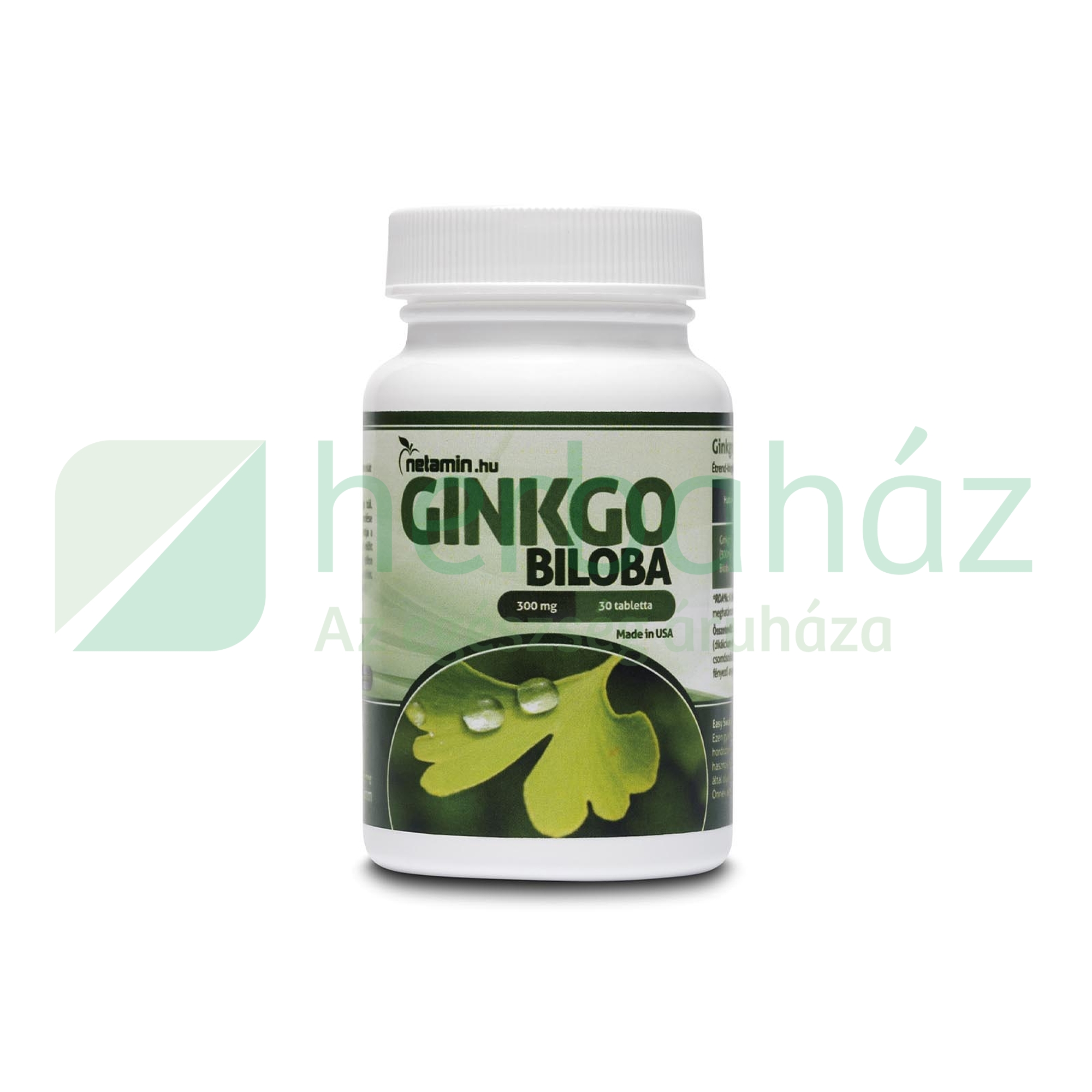 NETAMIN GINKGO BILOBA 300MG TABLETTA 30DB