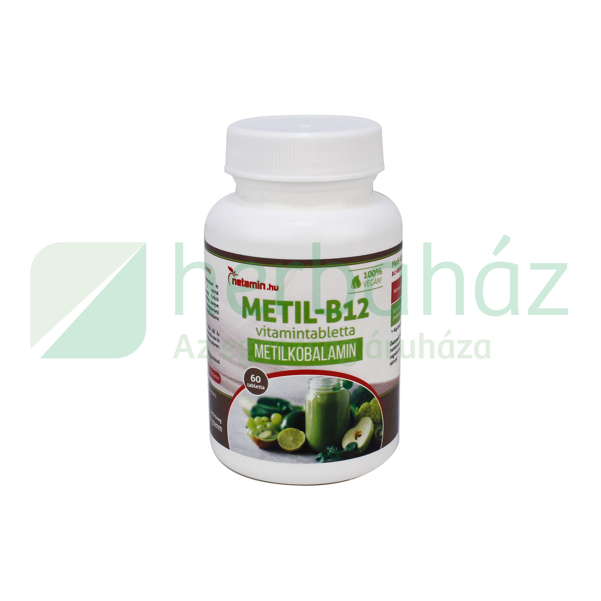 NETAMIN METIL-B12 VITAMINTABLETTA 60DB
