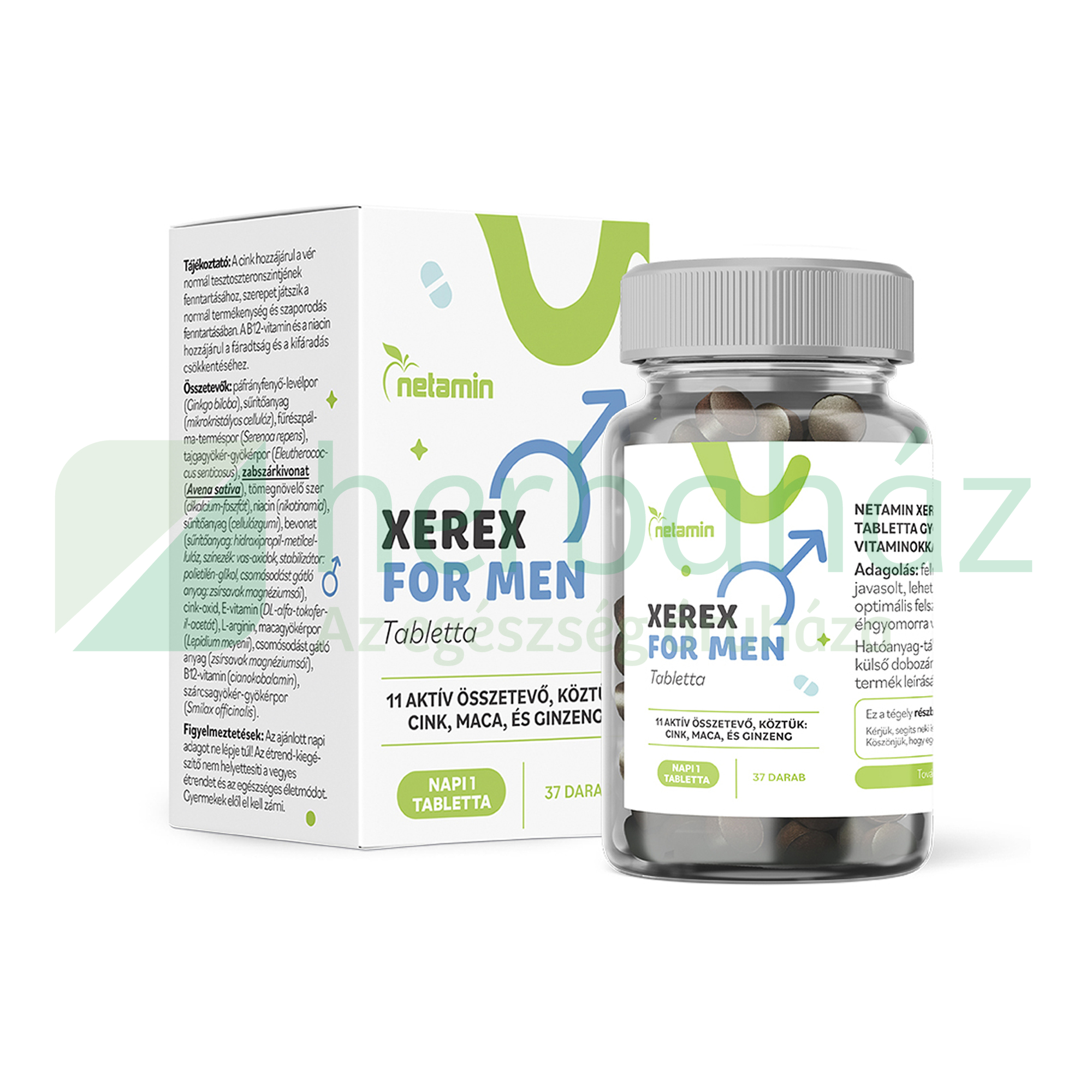 NETAMIN XEREX FOR MEN TABLETTA 37DB