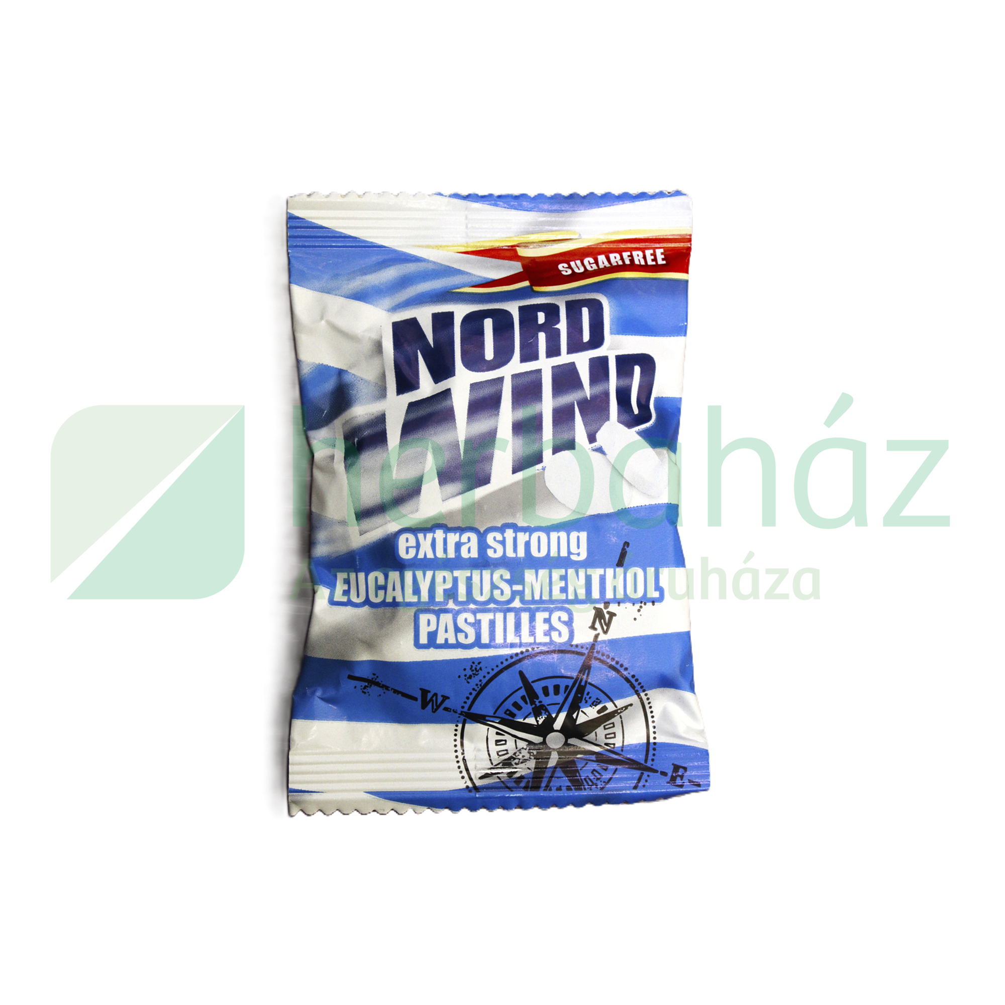 NORDWIND EUKALIPTUSZ-MENTOL CUKORMENTES PASZTILLA 25G