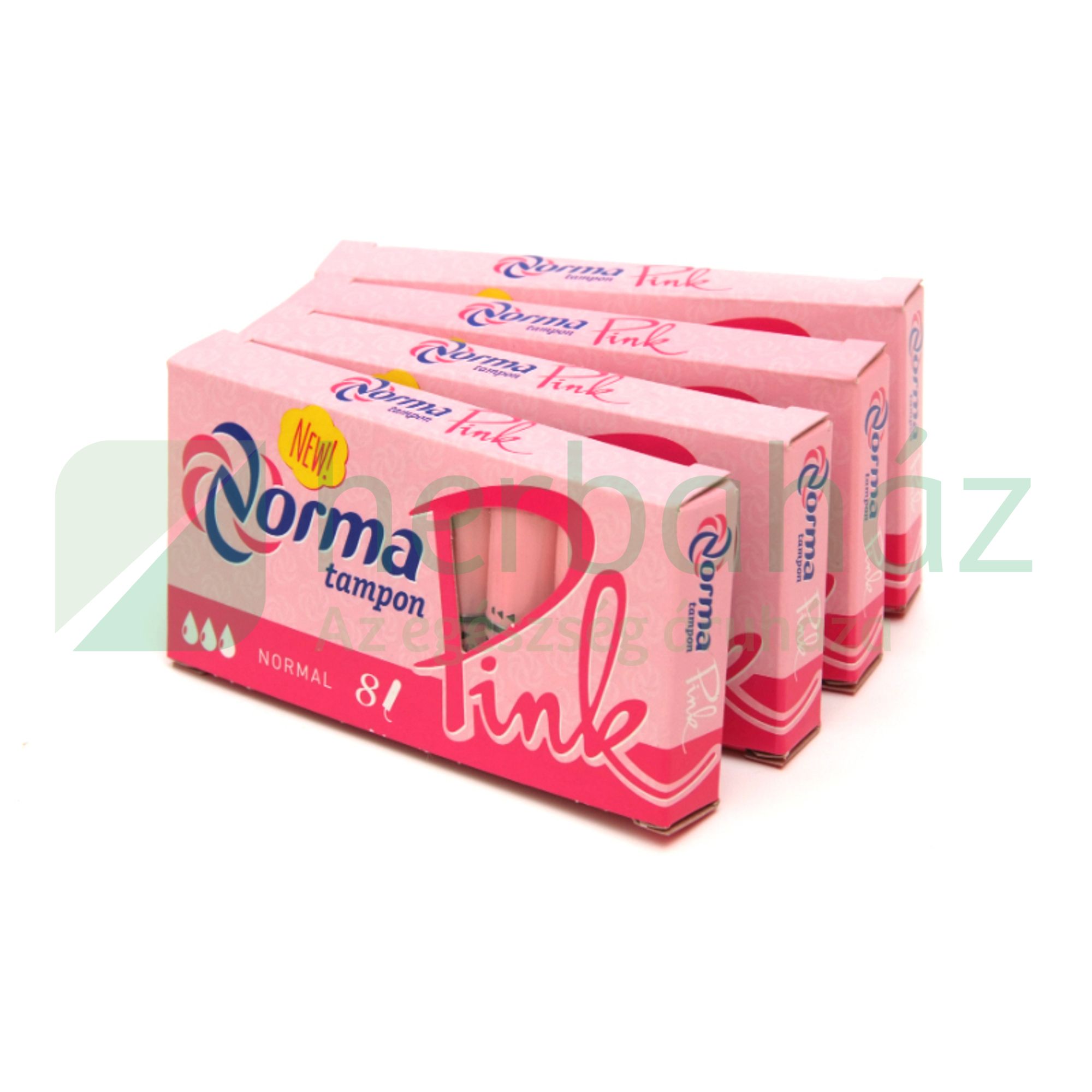NORMA TAMPON NORMÁL, PINK 8DB