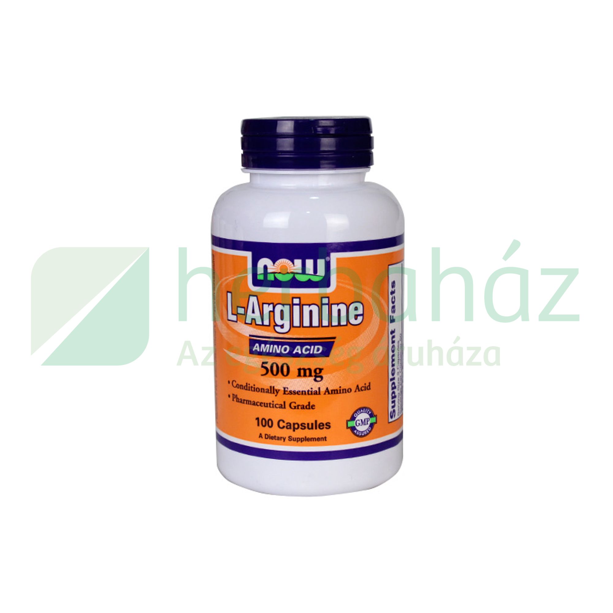 NOW L-ARGININE 500MG KAPSZULA 100DB