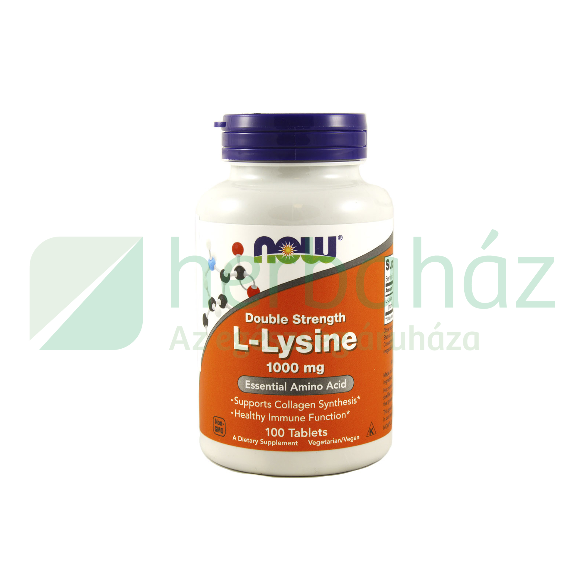 NOW L-LYSINE 1000MG TABLETTA 100DB