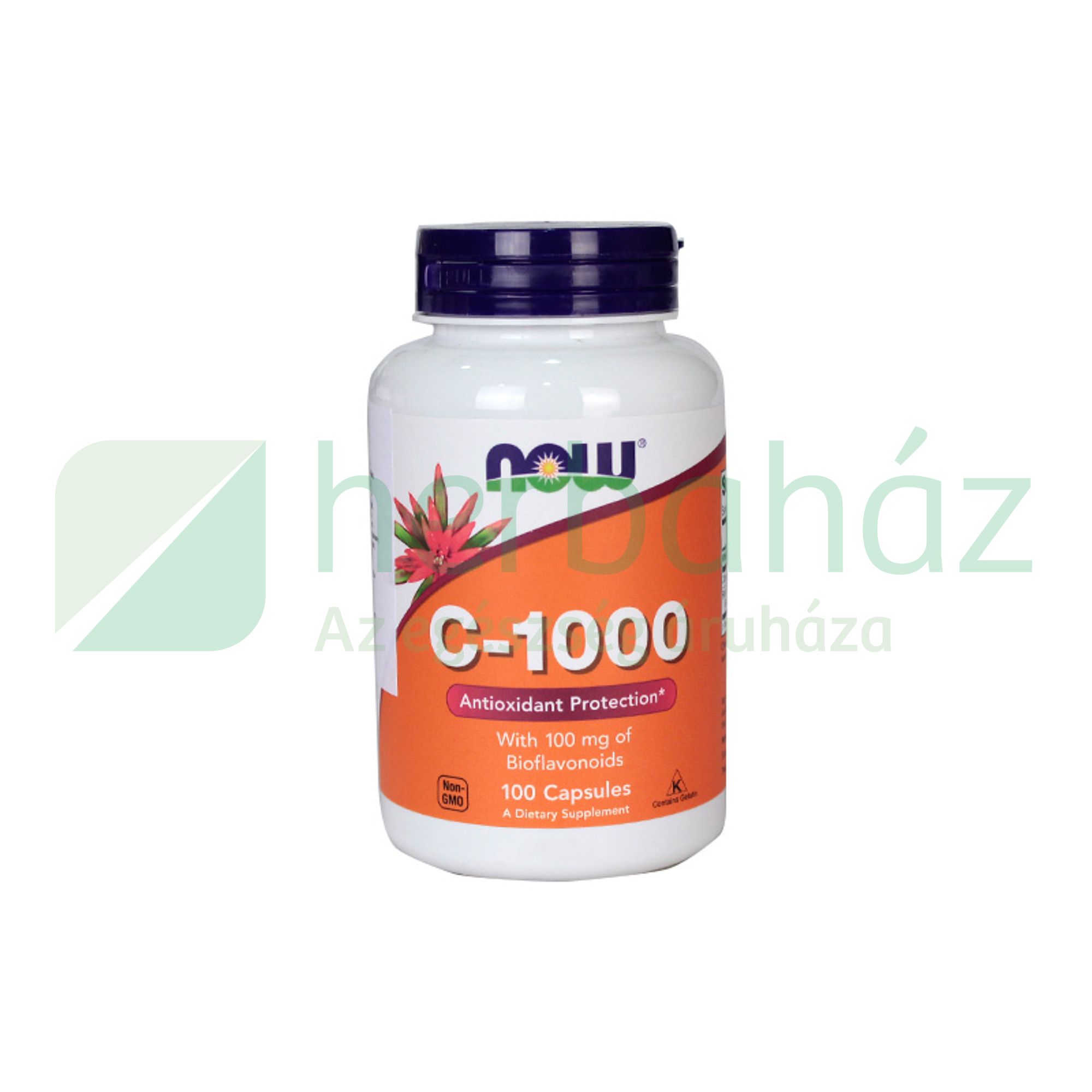 NOW VITAMIN C-1000MG + BIOFLAVONOID KAPSZULA 100DB