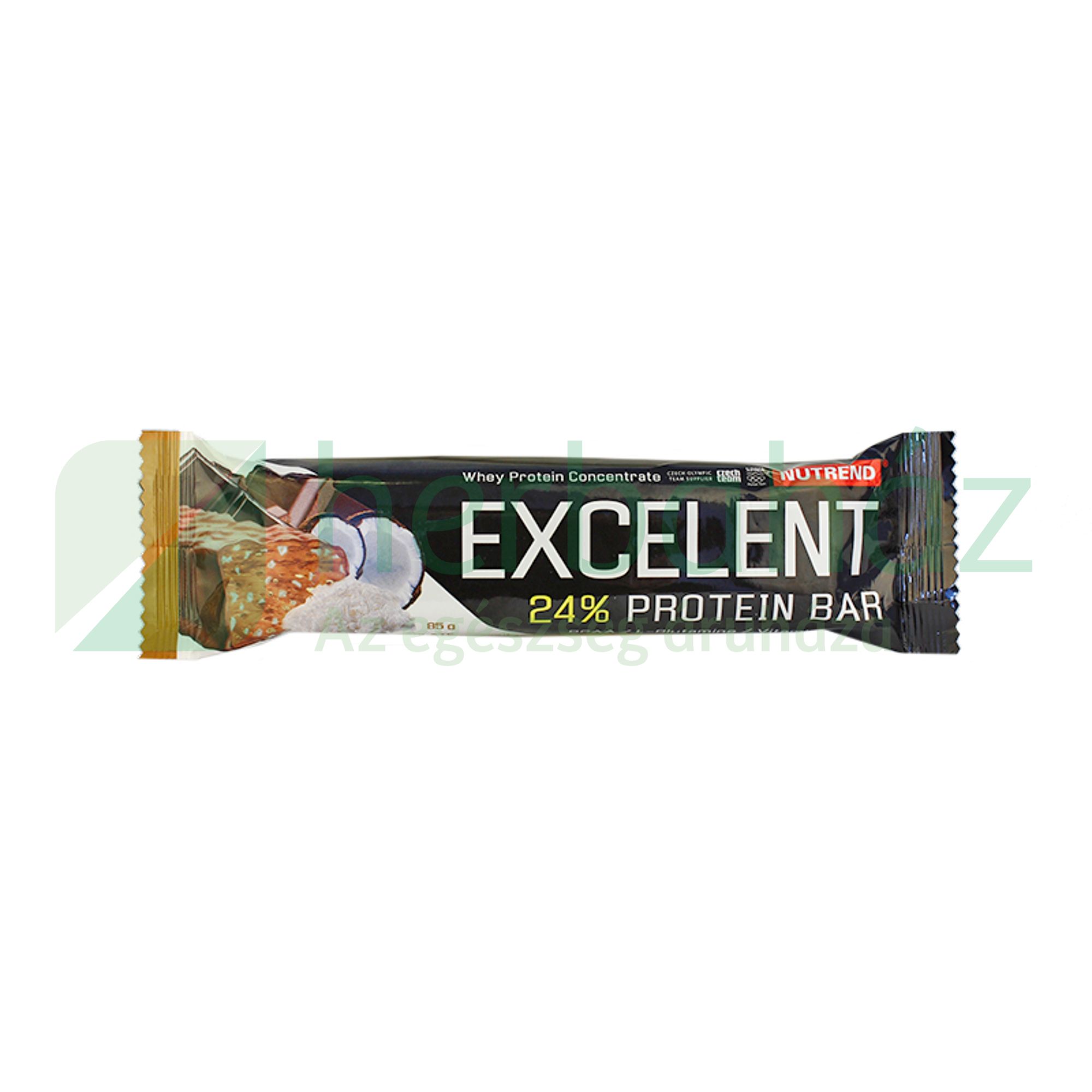 NUTREND EXCELENT FEHÉRJESZELET CSOKOLÁDÉ ÉS KÓKUSZ TEJCSOKOLÁDÉBAN 85G
