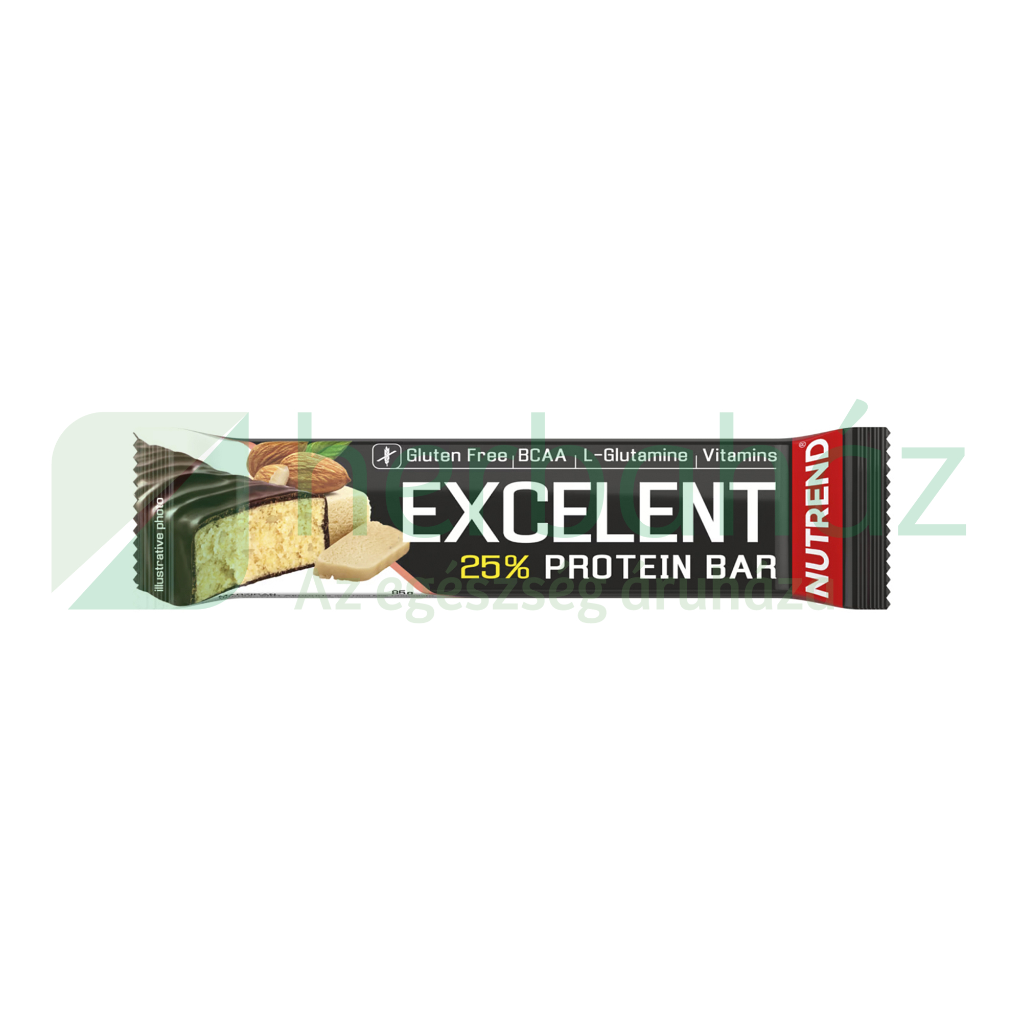 NUTREND EXCELENT FEHÉRJESZELET MARCIPÁN MANDULÁVAL TEJCSOKOLÁDÉBAN 85G