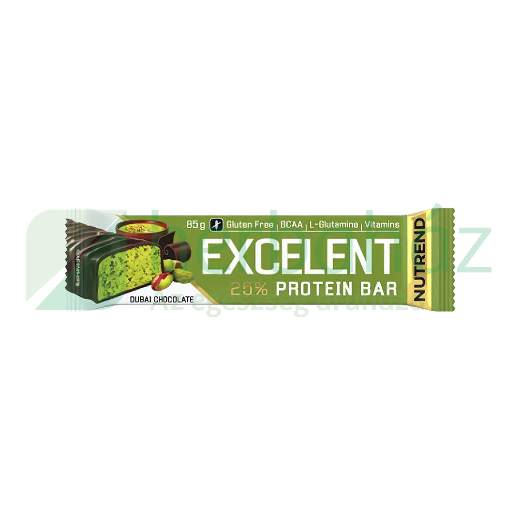 NUTREND EXCELENT FEHÉRJESZELET DUBAI CSOKOLÁDÉ 85G