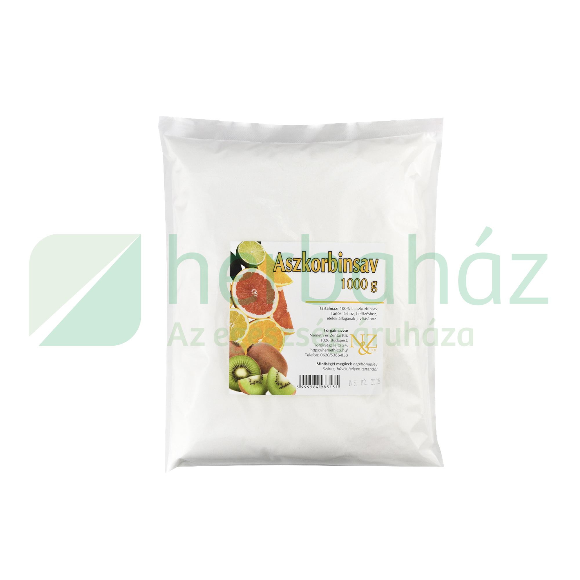 N&Z ASZKORBINSAV 1000G