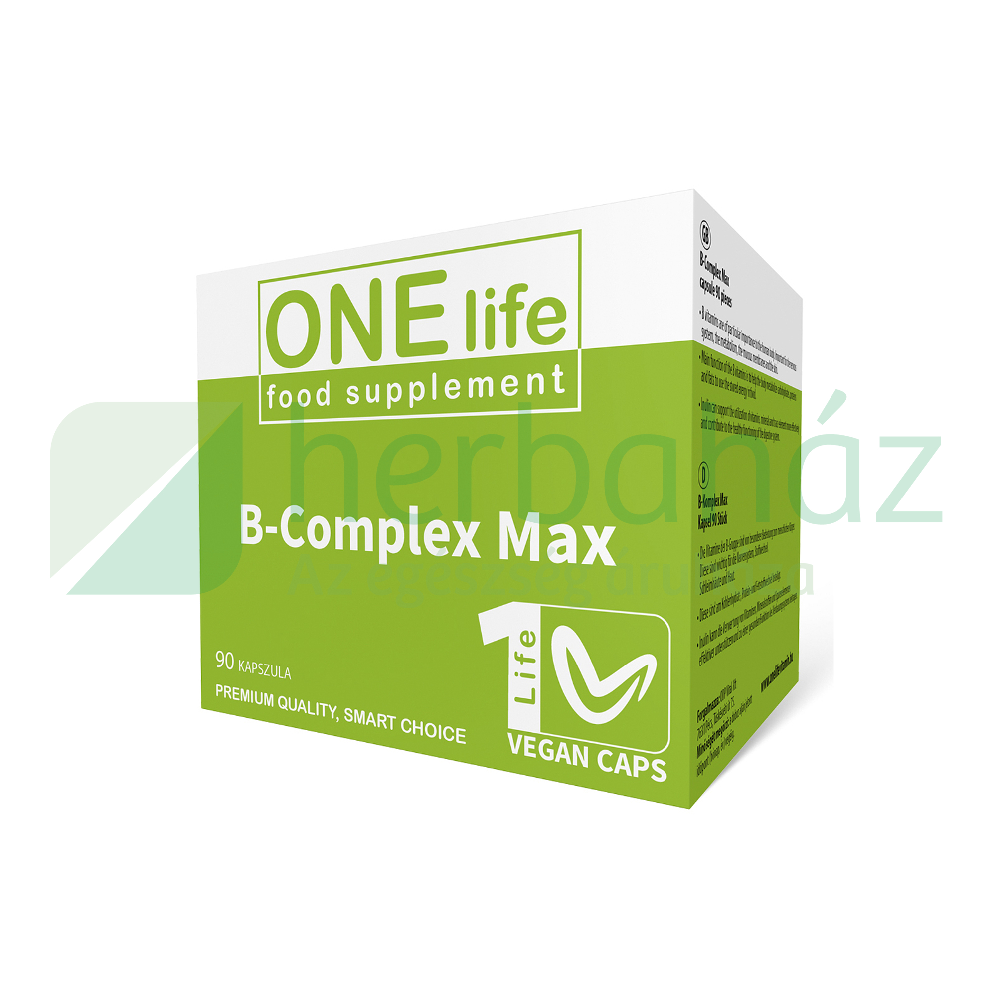 ONE LIFE B-KOMPLEX MAX KAPSZULA 90DB