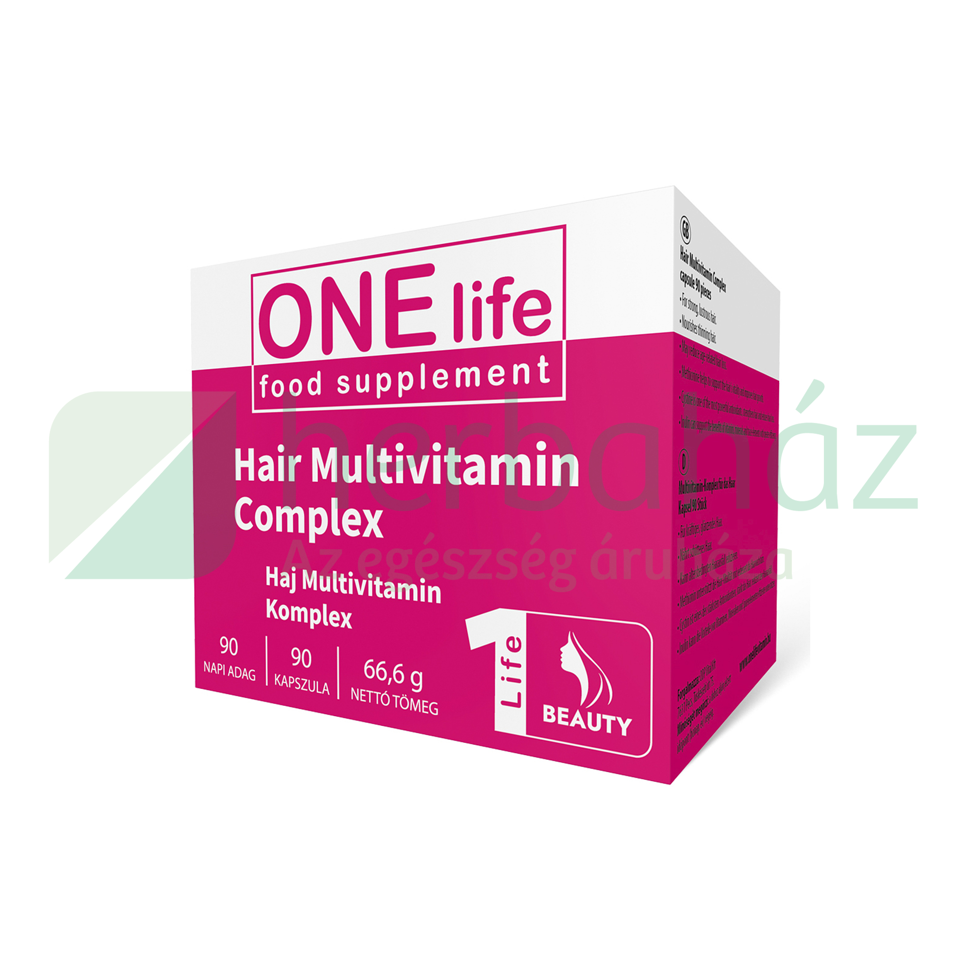 ONE LIFE HAJ MULTIVITAMIN KOMPLEX KAPSZULA 90DB