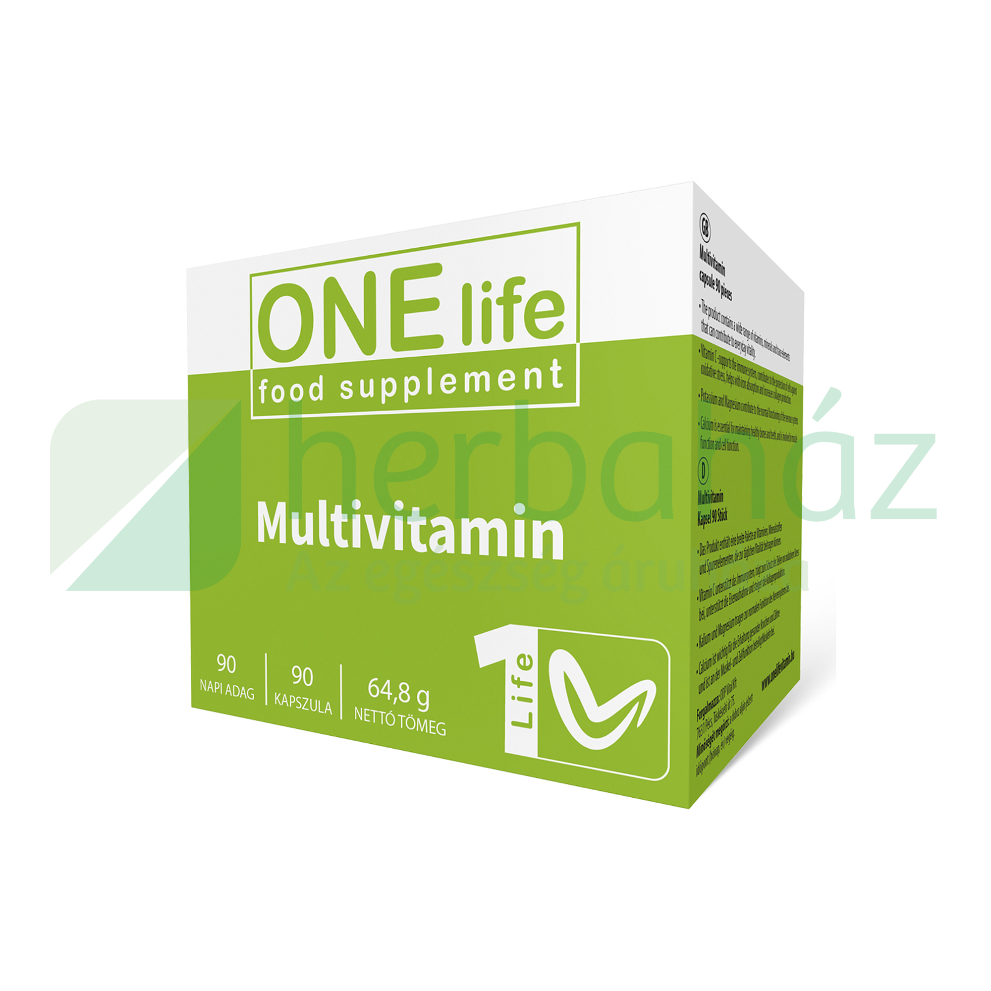 ONE LIFE MULTIVITAMIN KAPSZULA 90DB