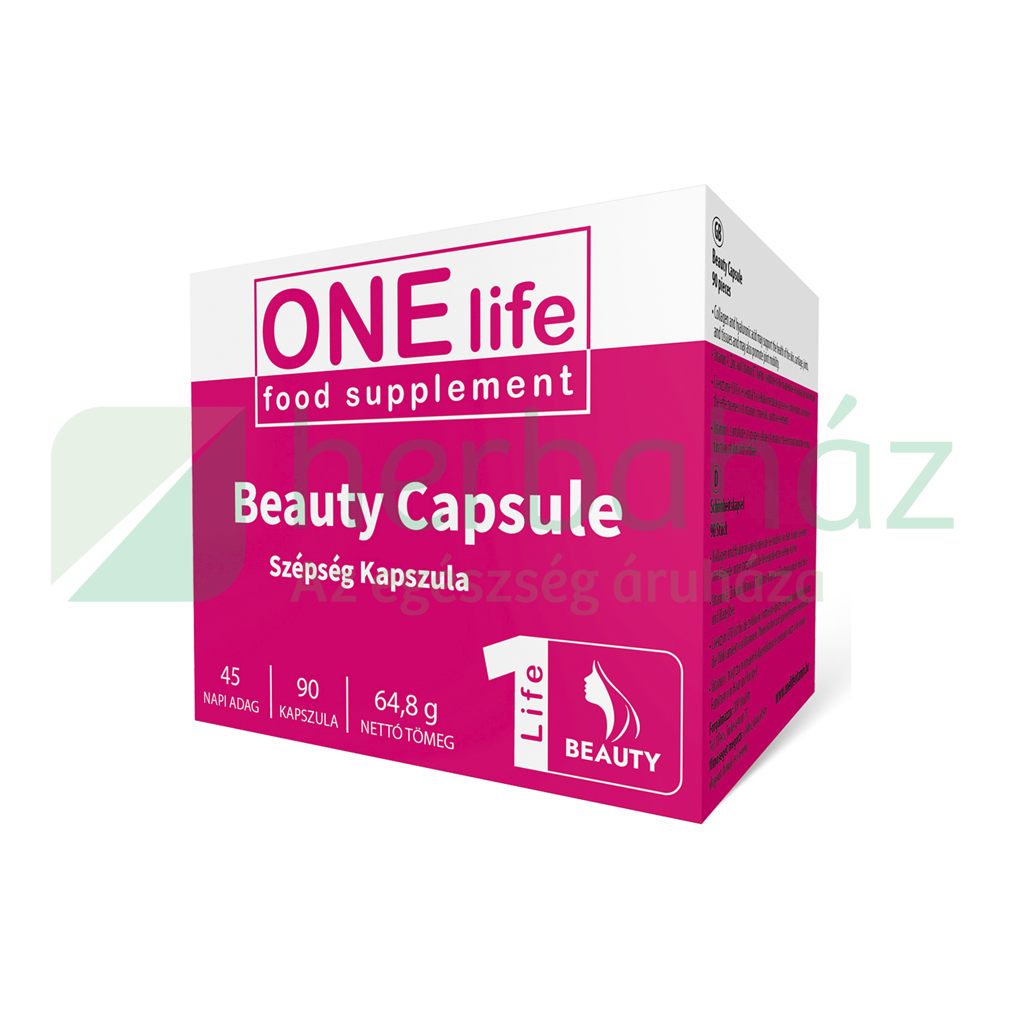 ONE LIFE SZÉPSÉG KAPSZULA 90DB