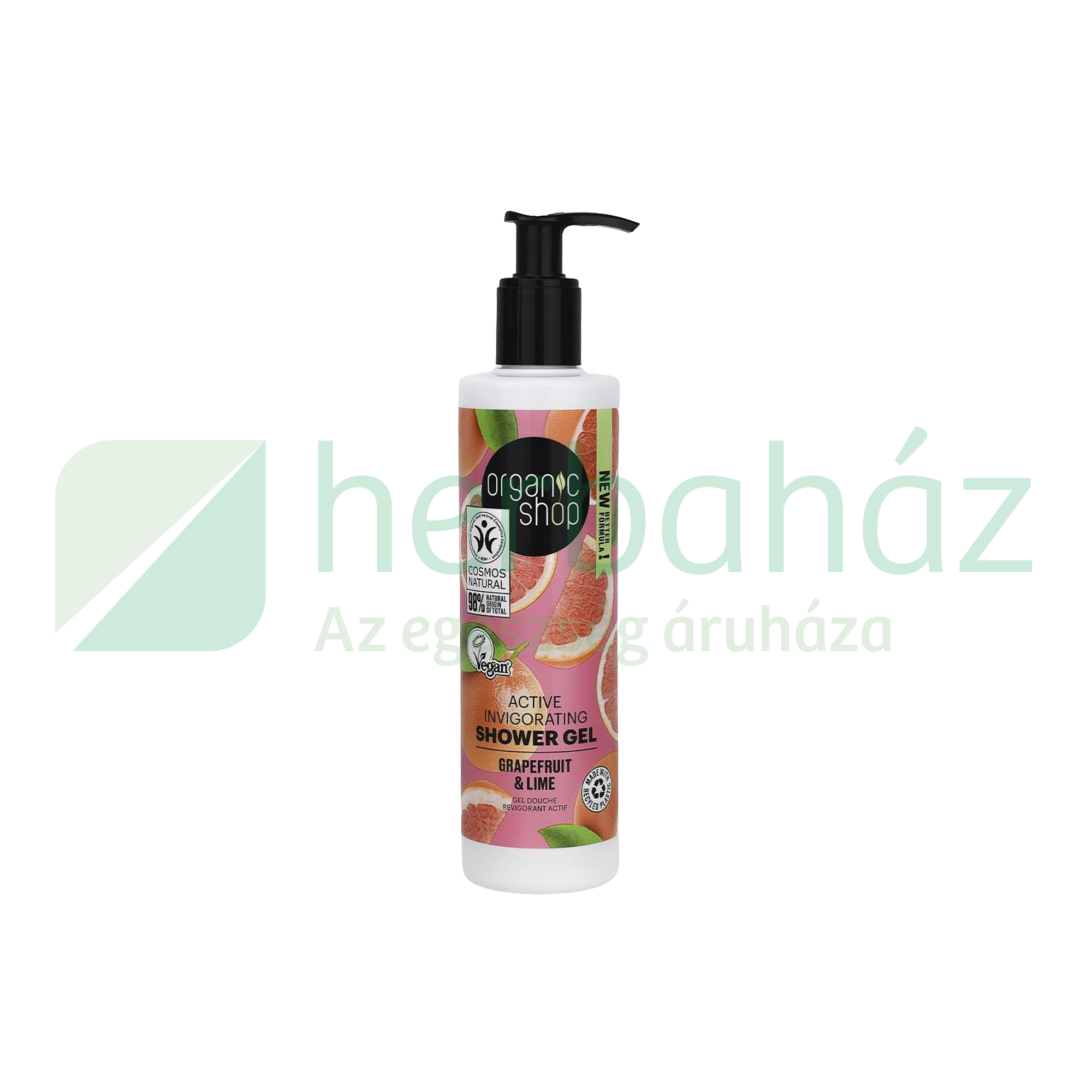 ORGANIC SHOP ACTIVE TUSFÜRDŐ GRAPEFRUIT-TAL ÉS LIME-MAL 280ML