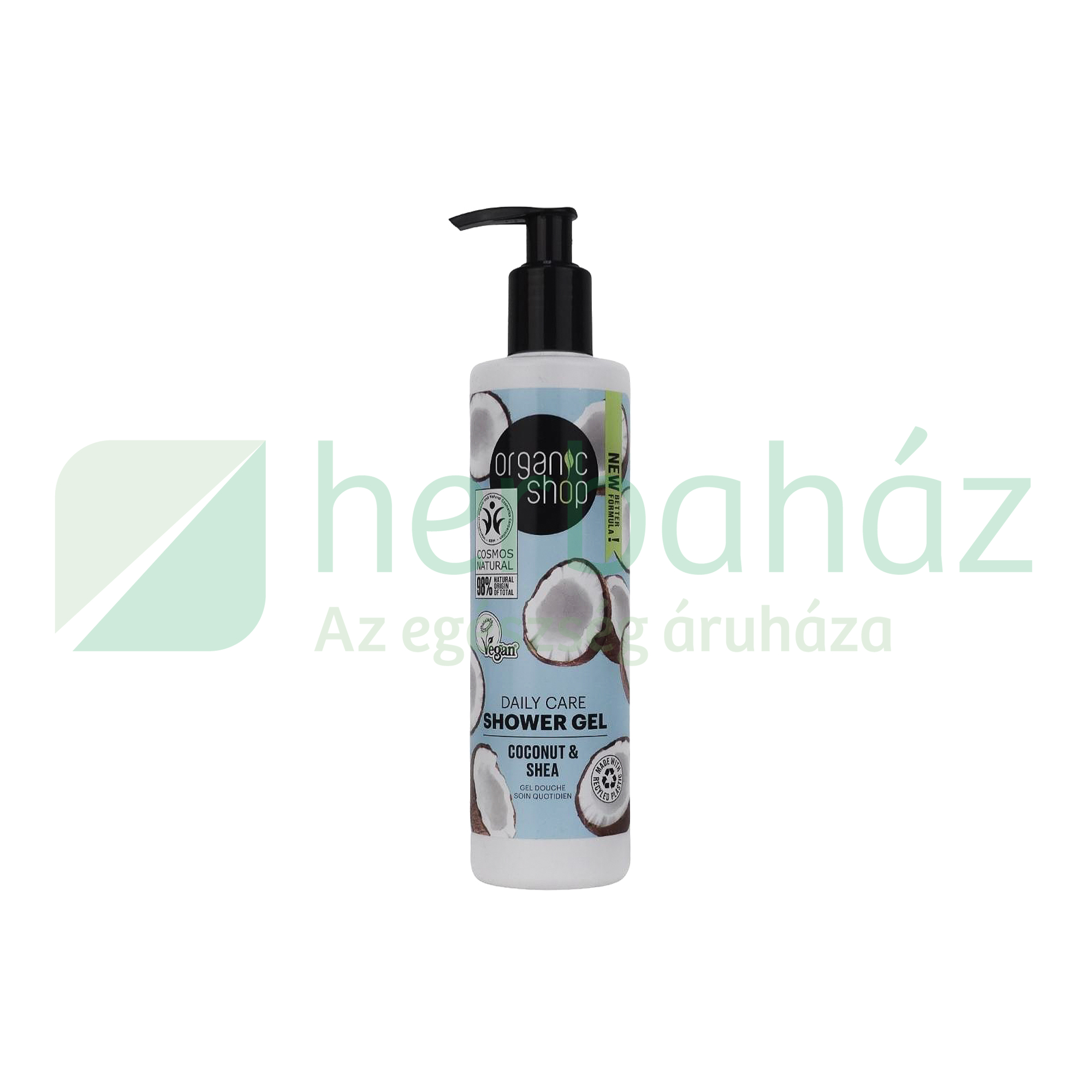 ORGANIC SHOP DAILY CARE TUSFÜRDŐ KÓKUSSZAL ÉS SHEA VAJJAL 280ML