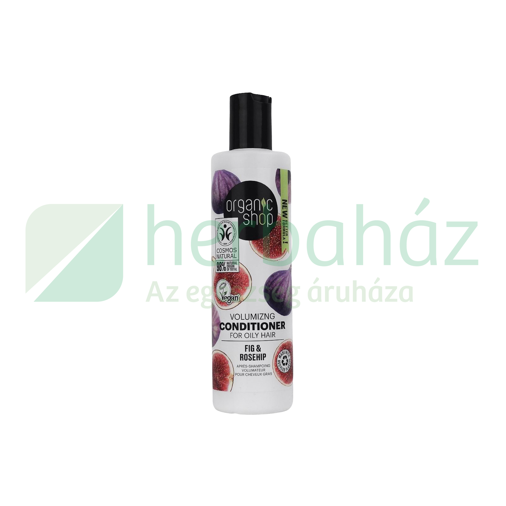 ORGANIC SHOP VOLUMENNÖVELŐ KONDICIONÁLÓ FÜGÉVEL ÉS CSIPKEBOGYÓVAL 280ML