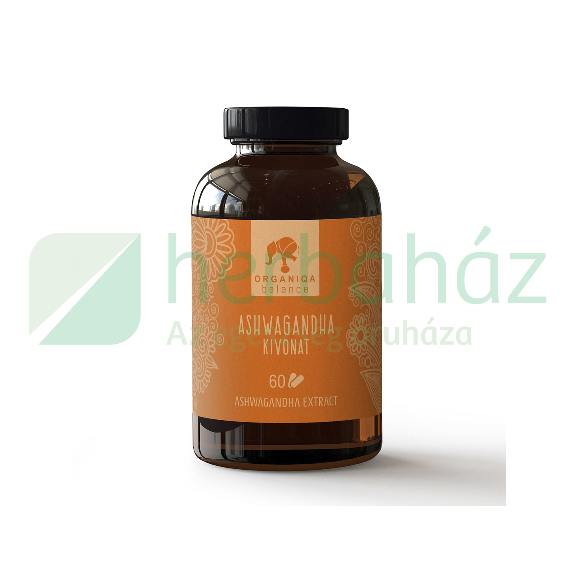 ORGANIQA BALANCE ASHWAGANDHA KIVONAT KAPSZULA 60DB