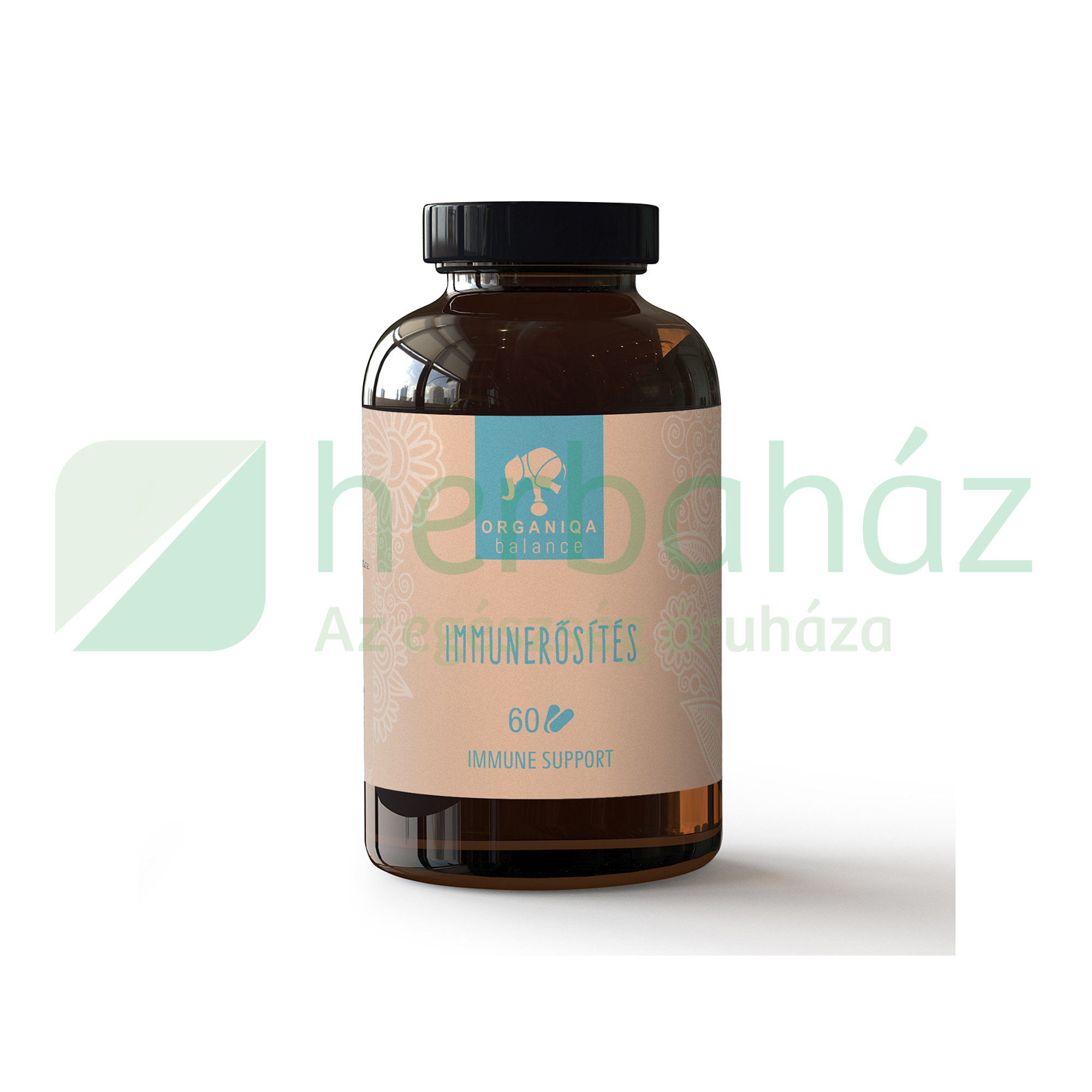 ORGANIQA BALANCE IMMUNERŐSÍTÉS KAPSZULA 60DB