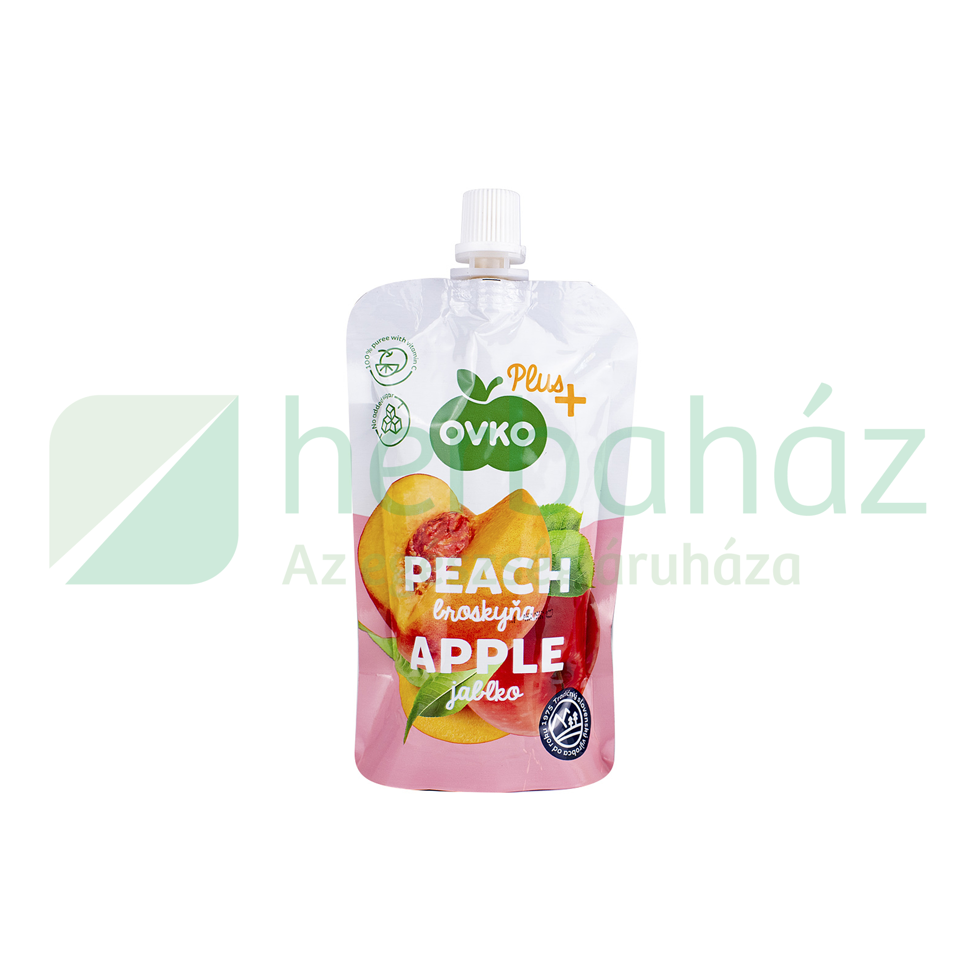 OVKO PLUS ALMA-ŐSZIBARACK PÜRÉ 120G