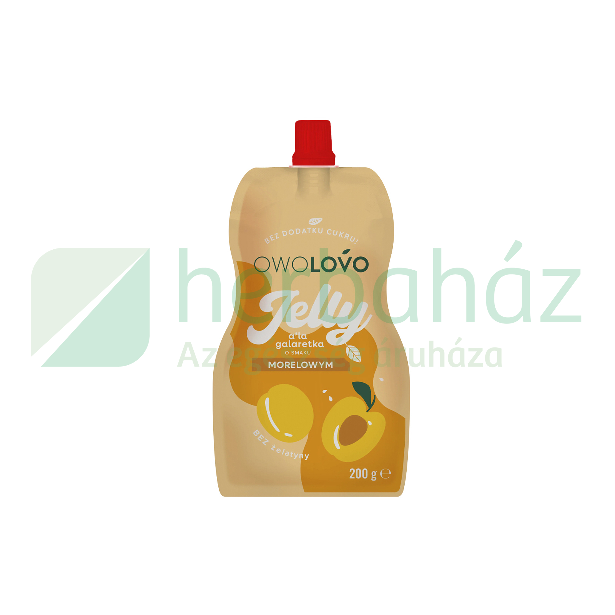 OWOLOVO GYÜMÖLCSZSELÉ SÁRGABARACK HCN 200G