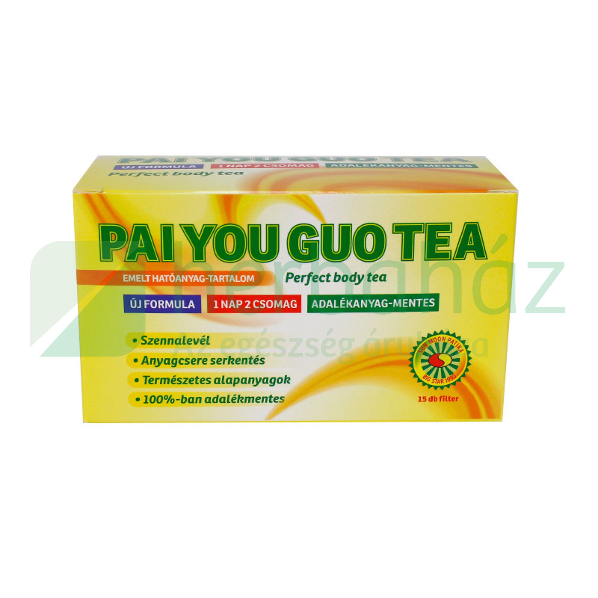 PAI YOU GUO EXTRA ERŐS SLIMMING TEA 15DB