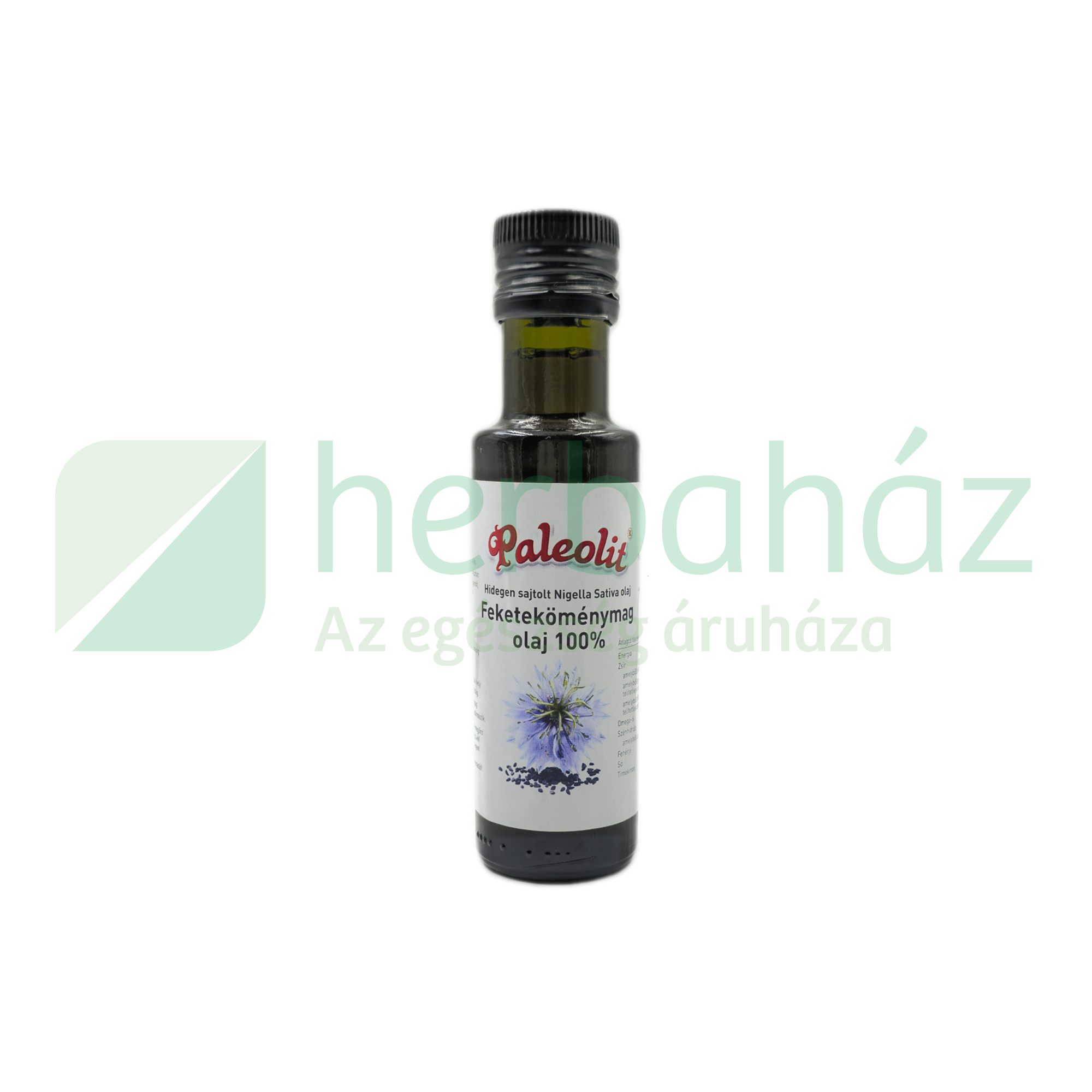 PALEOLIT HIDEGEN SAJTOLT NIGELLA SATIVA OLAJ FEKETEKÖMÉNYMAG OLAJ 100% 100ML