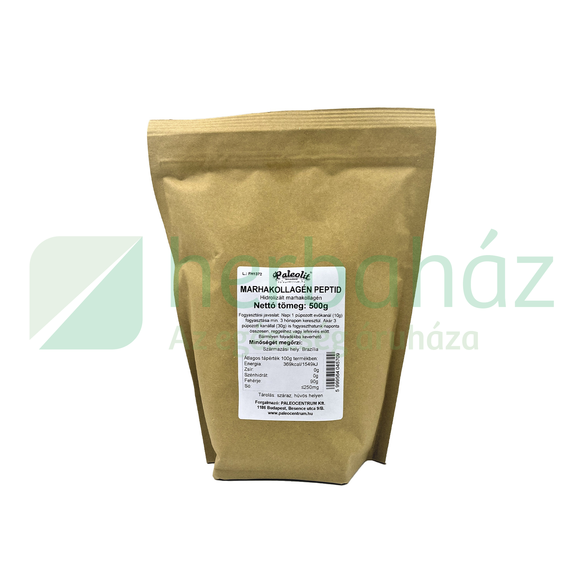 PALEOLIT MARHAKOLLAGÉN PEPTIDEK 500G