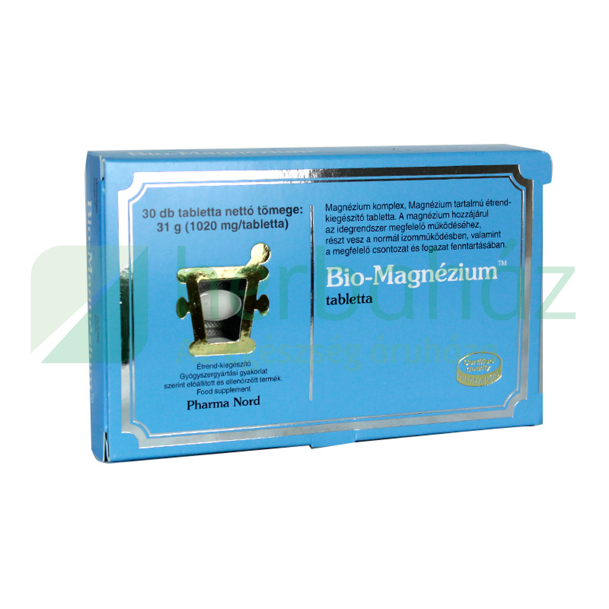 PHARMA NORD MAGNÉZIUM TABLETTA 30DB