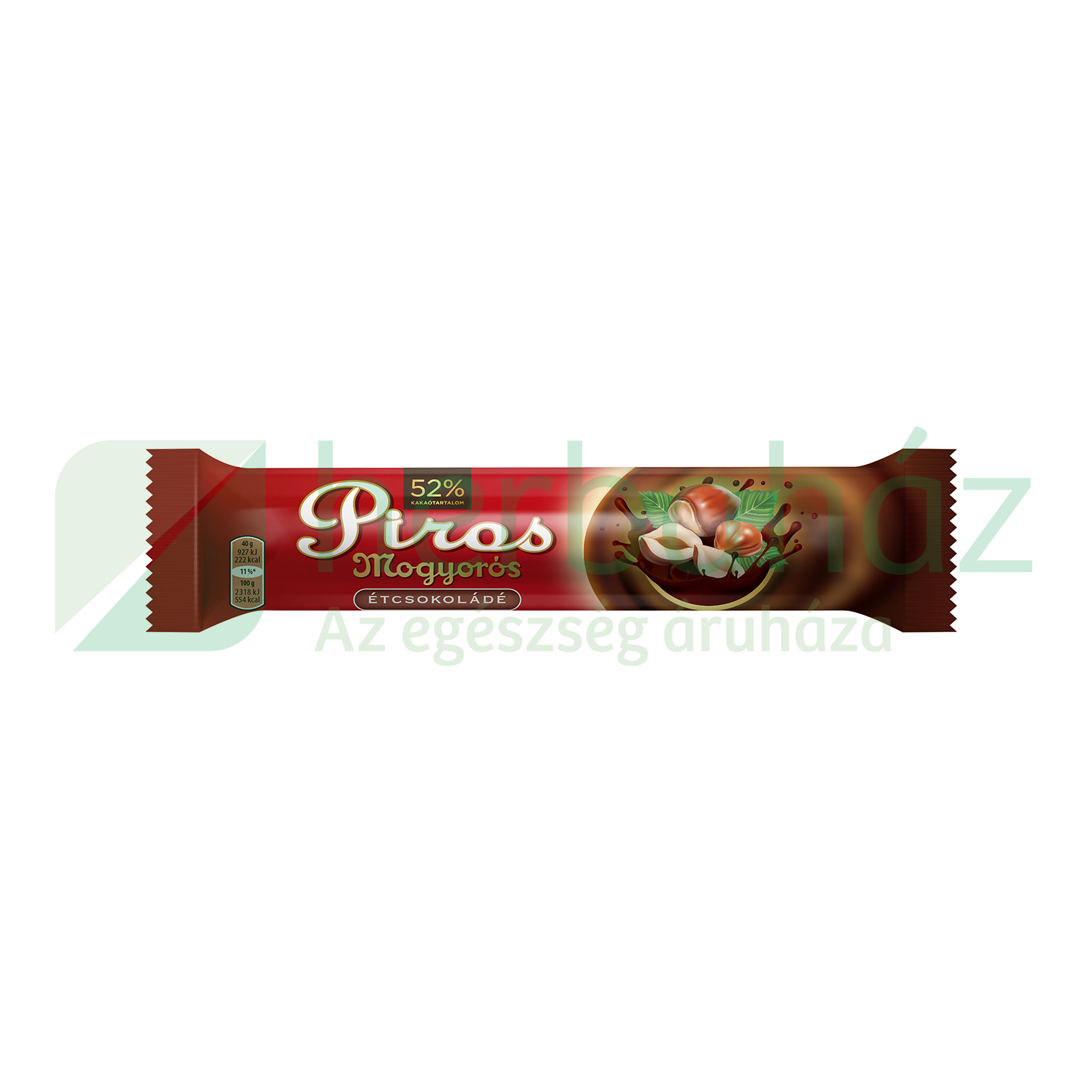 PIROS MOGYORÓS ÉTCSOKOLÁDÉ 40G