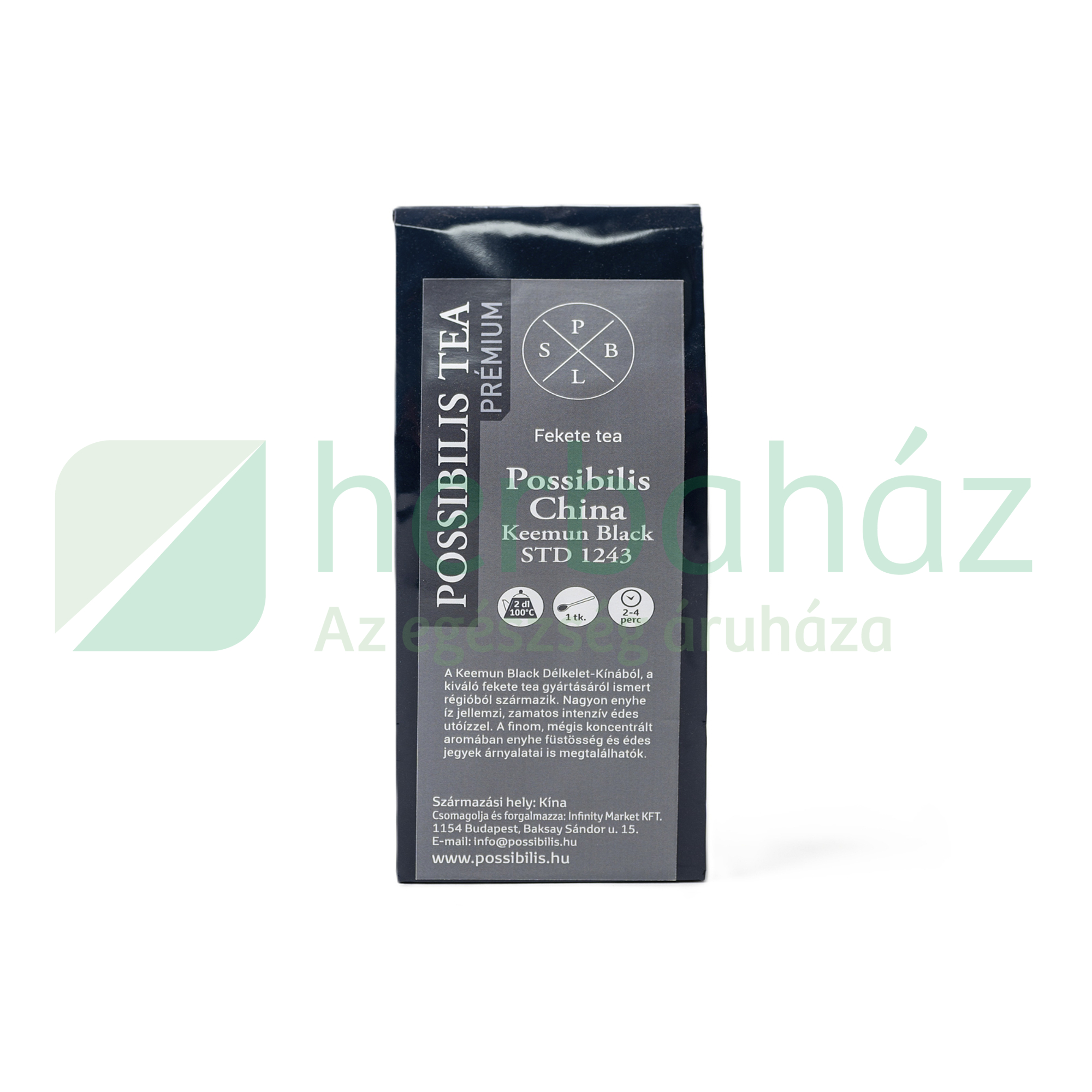 POSSIBILIS FEKETE TEA CHINA KEEMUN BLACK STD 1243 75G