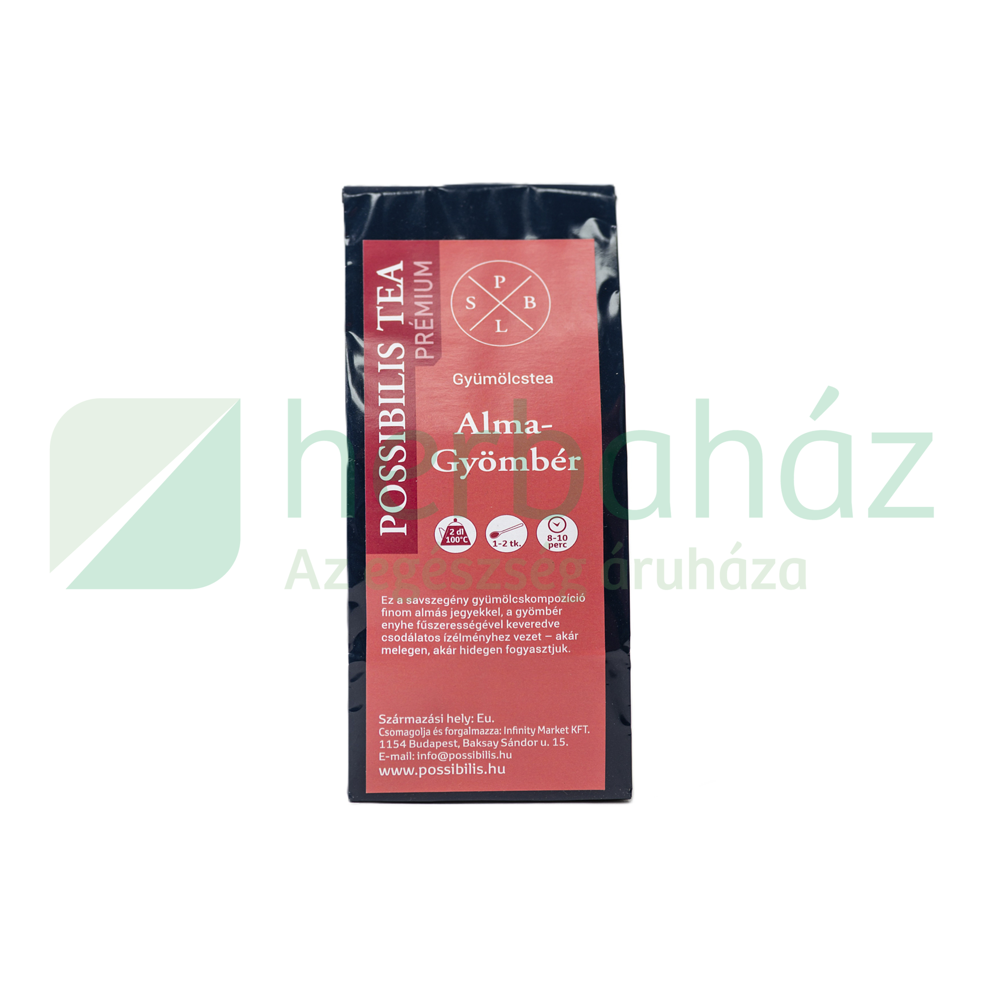 POSSIBILIS GYÜMÖLCSTEA ALMA-GYÖMBÉR 75G