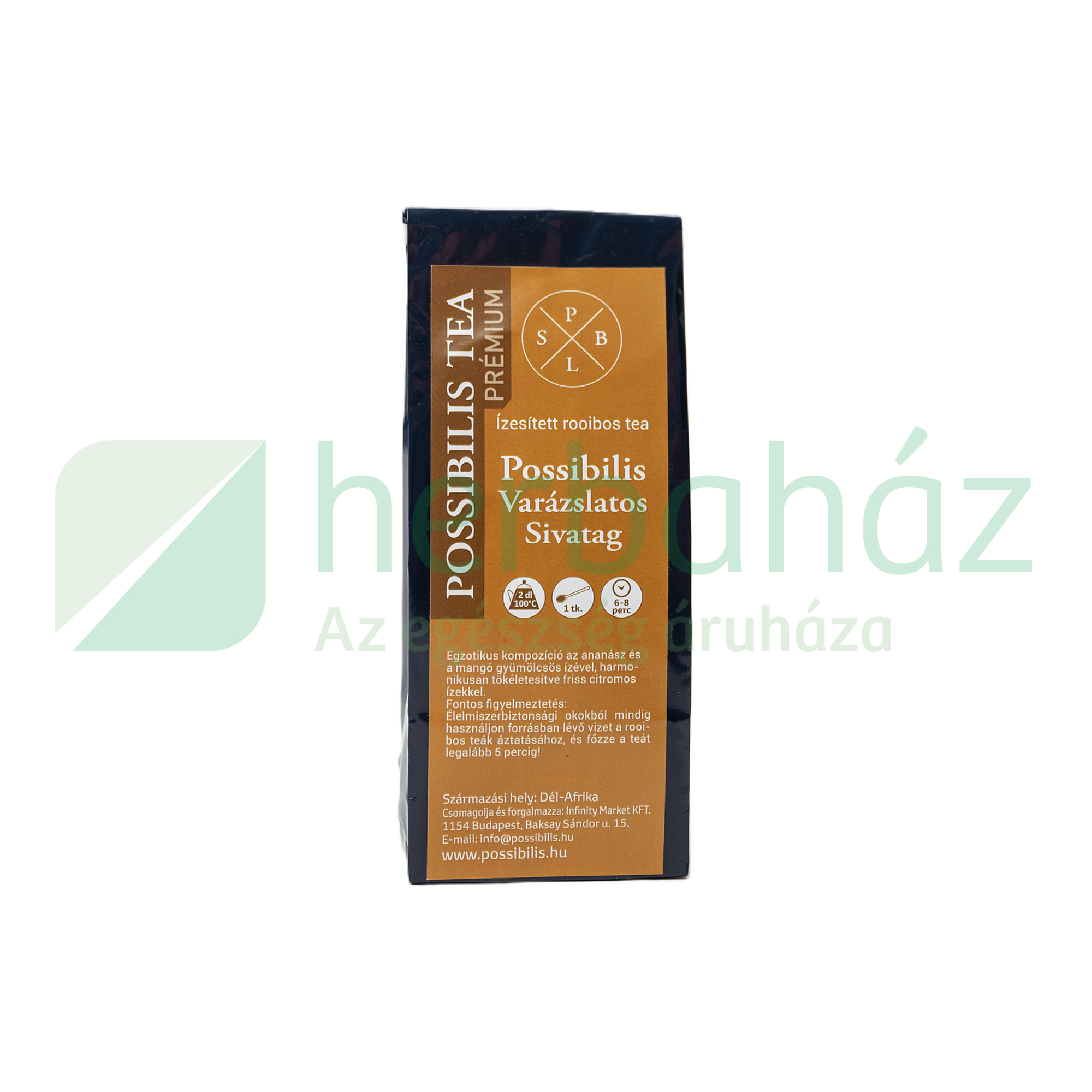 POSSIBILIS ÍZESÍTETT ROOIBOS TEA VARÁZSLATOS SIVATAG 75G
