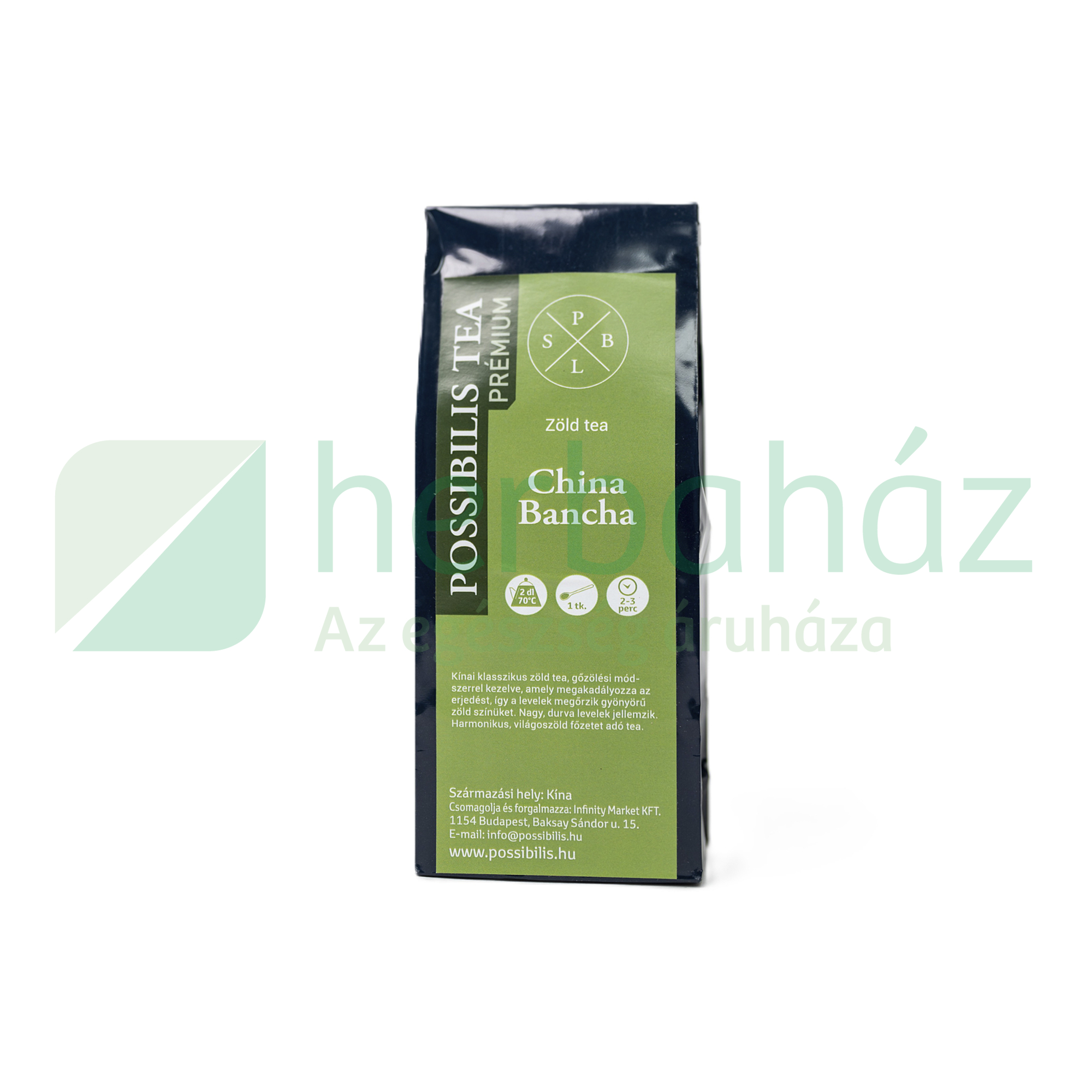 POSSIBILIS ZÖLD TEA CHINA BANCHA 75G