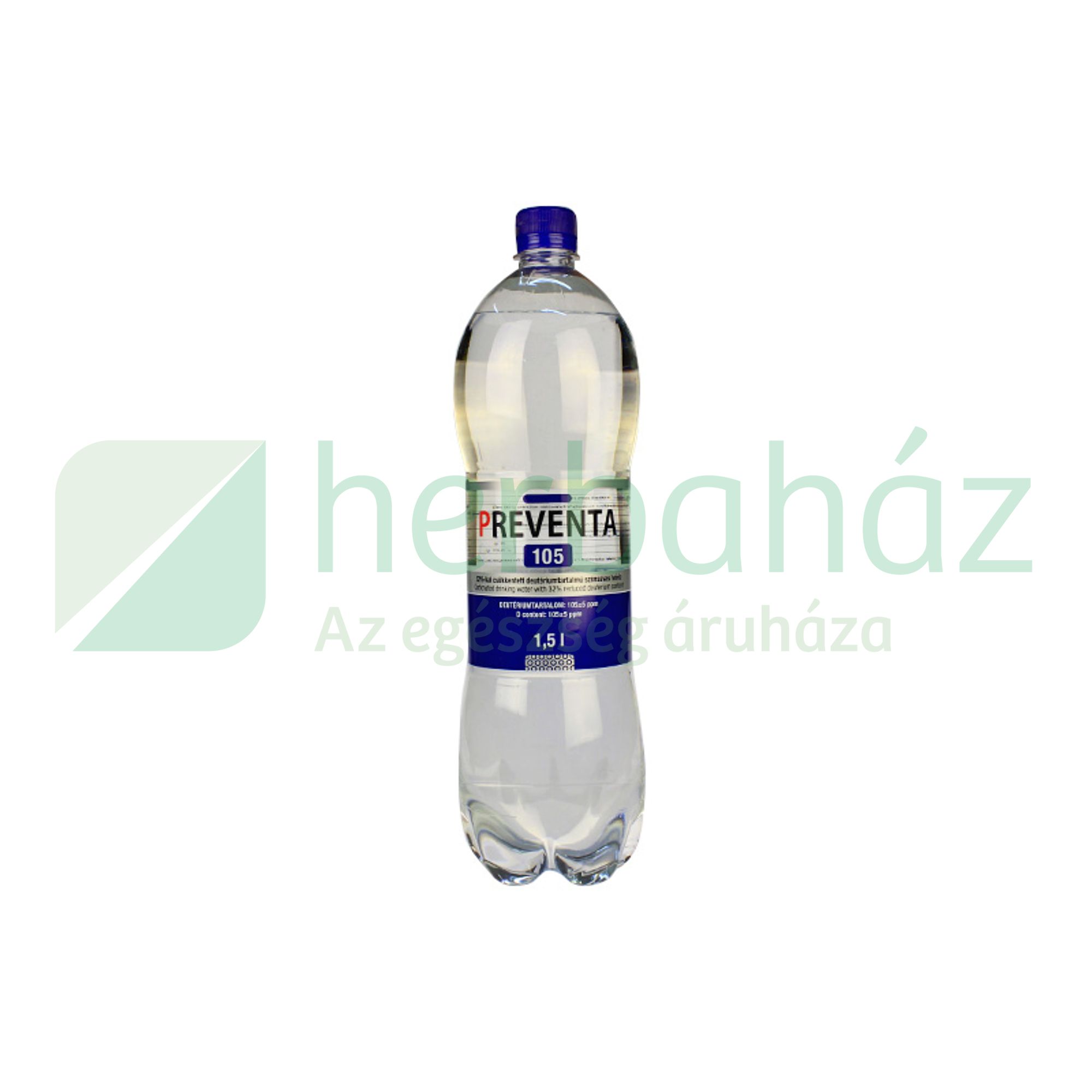 PREVENTA 105 IVÓVÍZ  32%-AL CSÖKKENTETT DEUTÉRIUM TARTALMÚ SZÉNSAVAS 1500ML