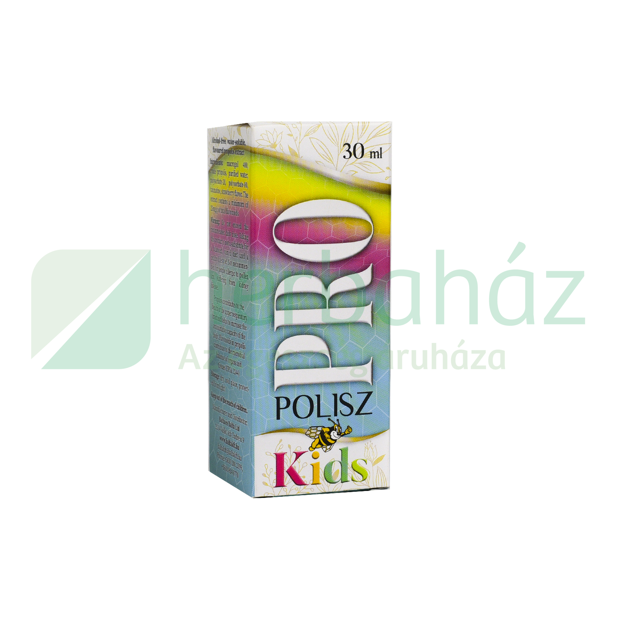 PRO/POLISZ PROPOLISZ ALKOHOLMENTES KIVONAT KIDS 30ML