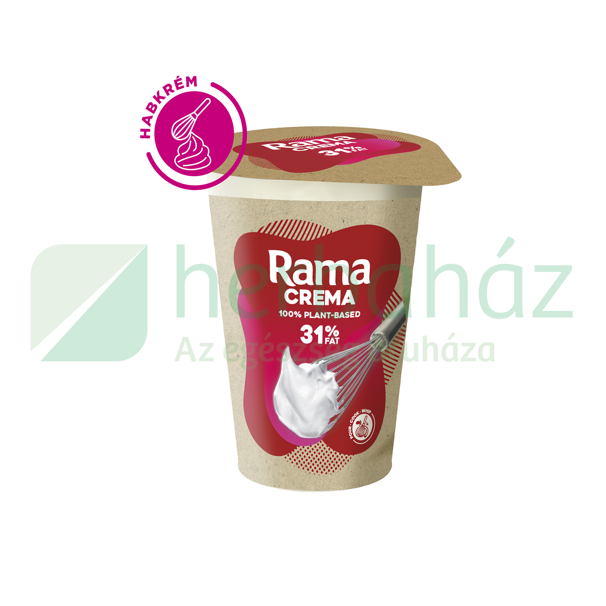 RAMA CREMA NÖVÉNYI HABKRÉM 31% 200G[H]