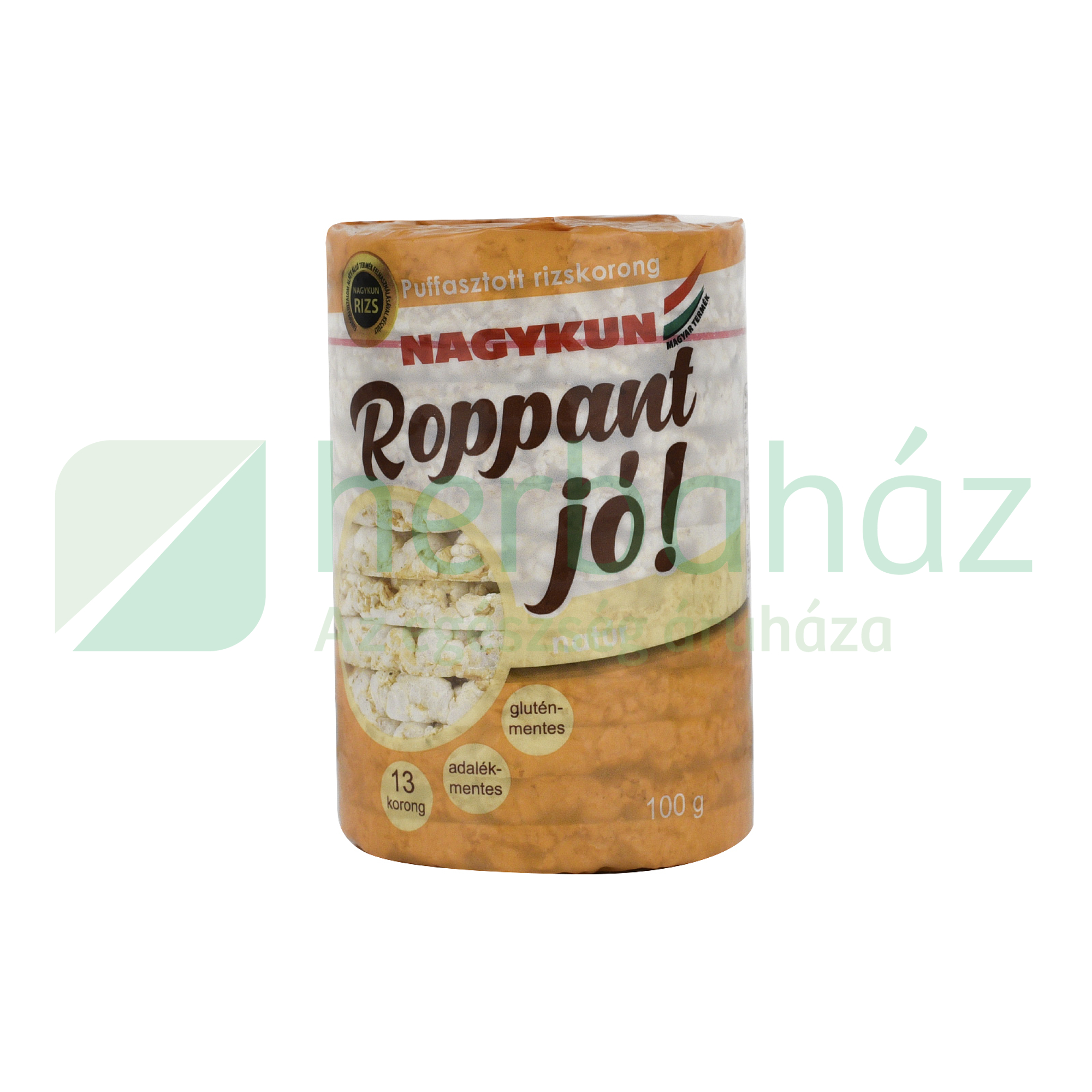 ROPPANT JÓ! PUFFASZTOTT RIZSKORONG NATÚR 100G