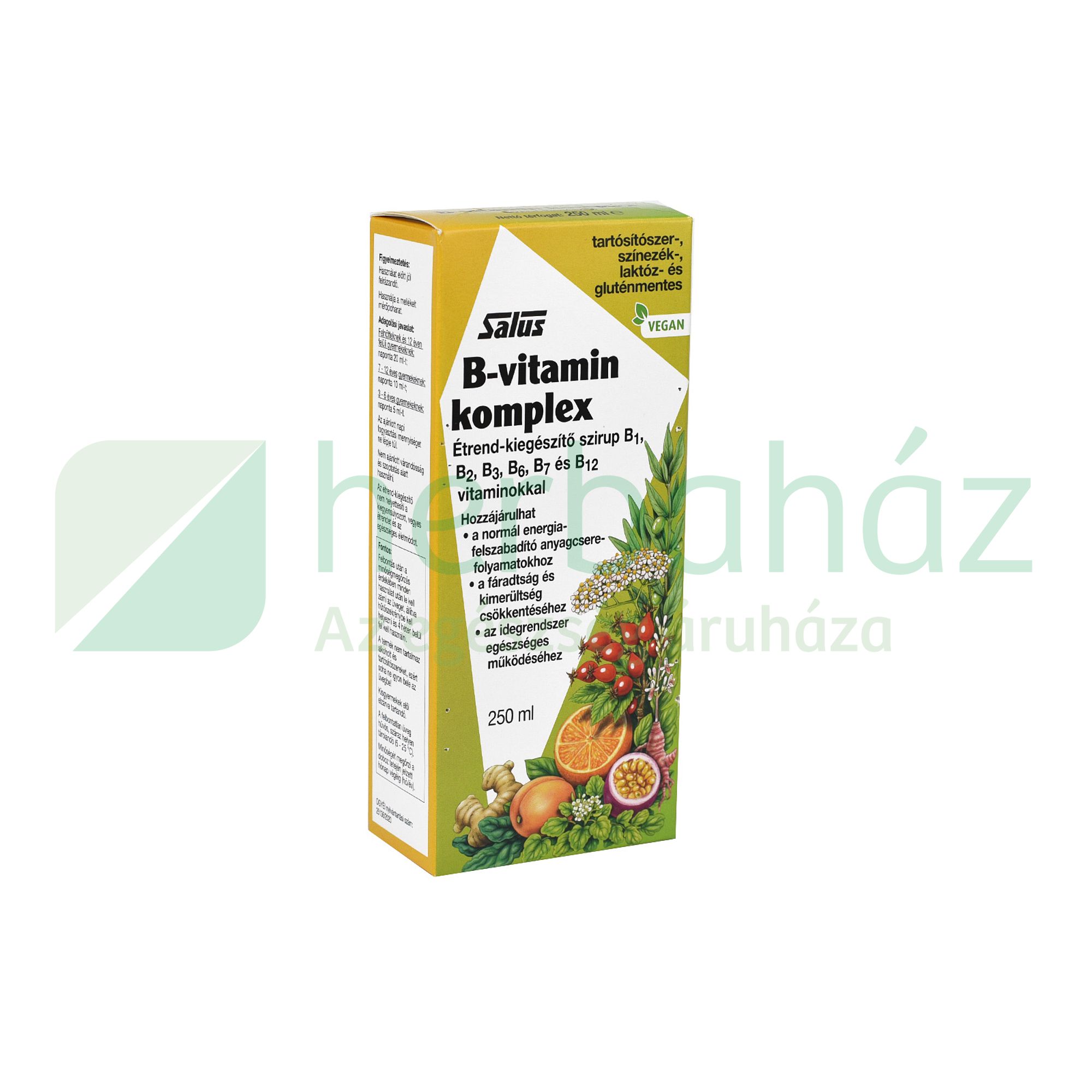 SALUS B-VITAMIN KOMPLEX 250ML