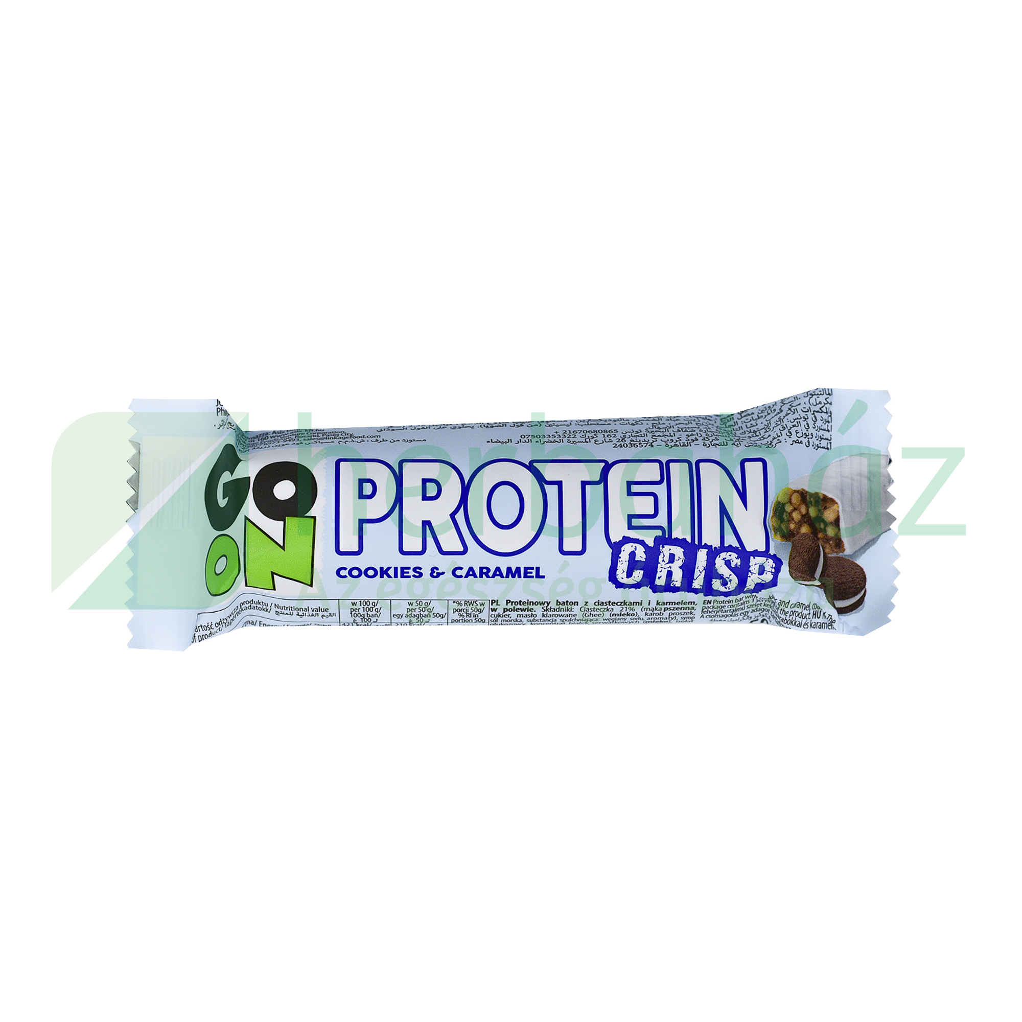 SANTE GO ON CRISP PROTEIN SZELET KARAMELLÁS SÜTEMÉNY ÍZŰ 50G