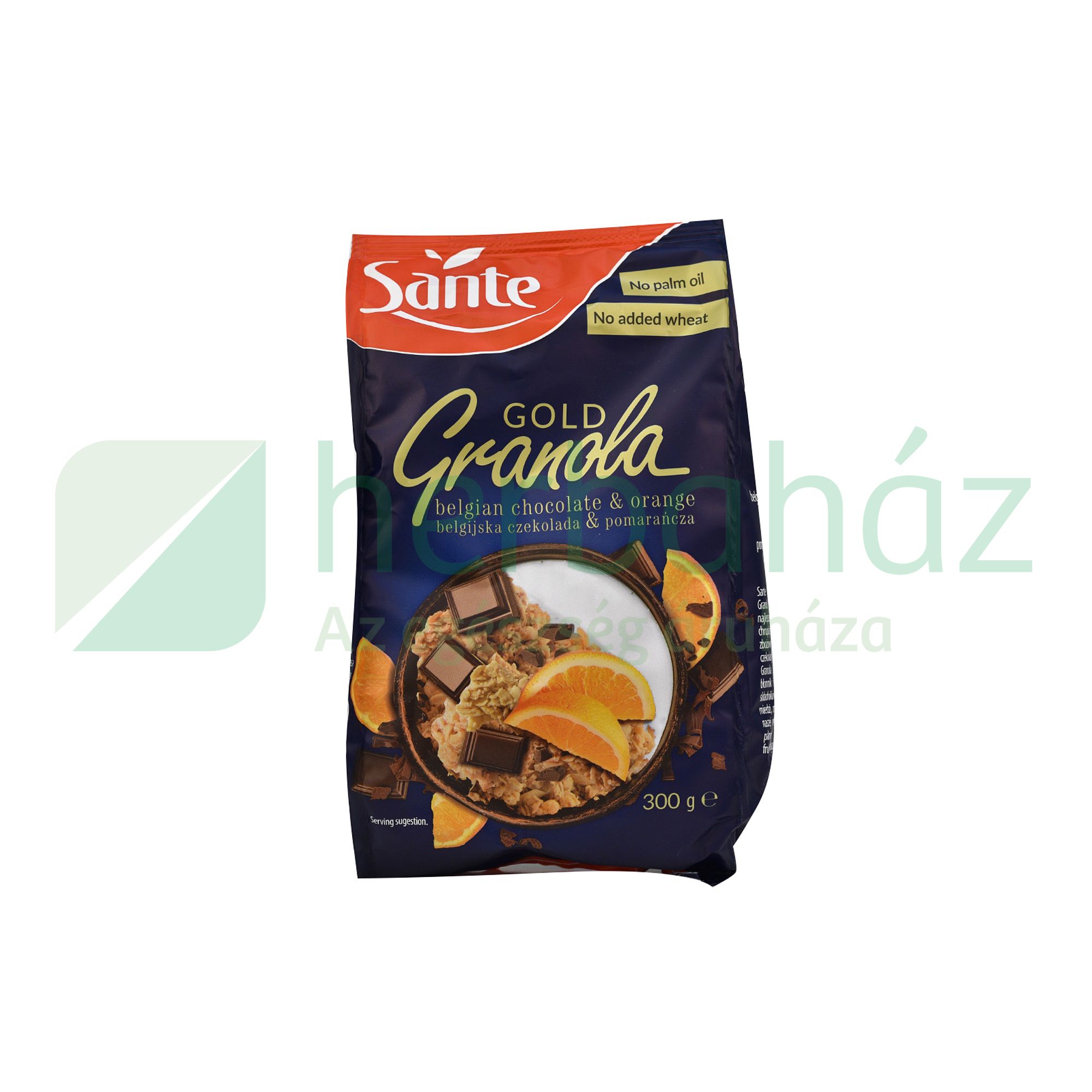 SANTE GRANOLA GOLD CSOKOLÁDÉS-NARANCSOS 300G