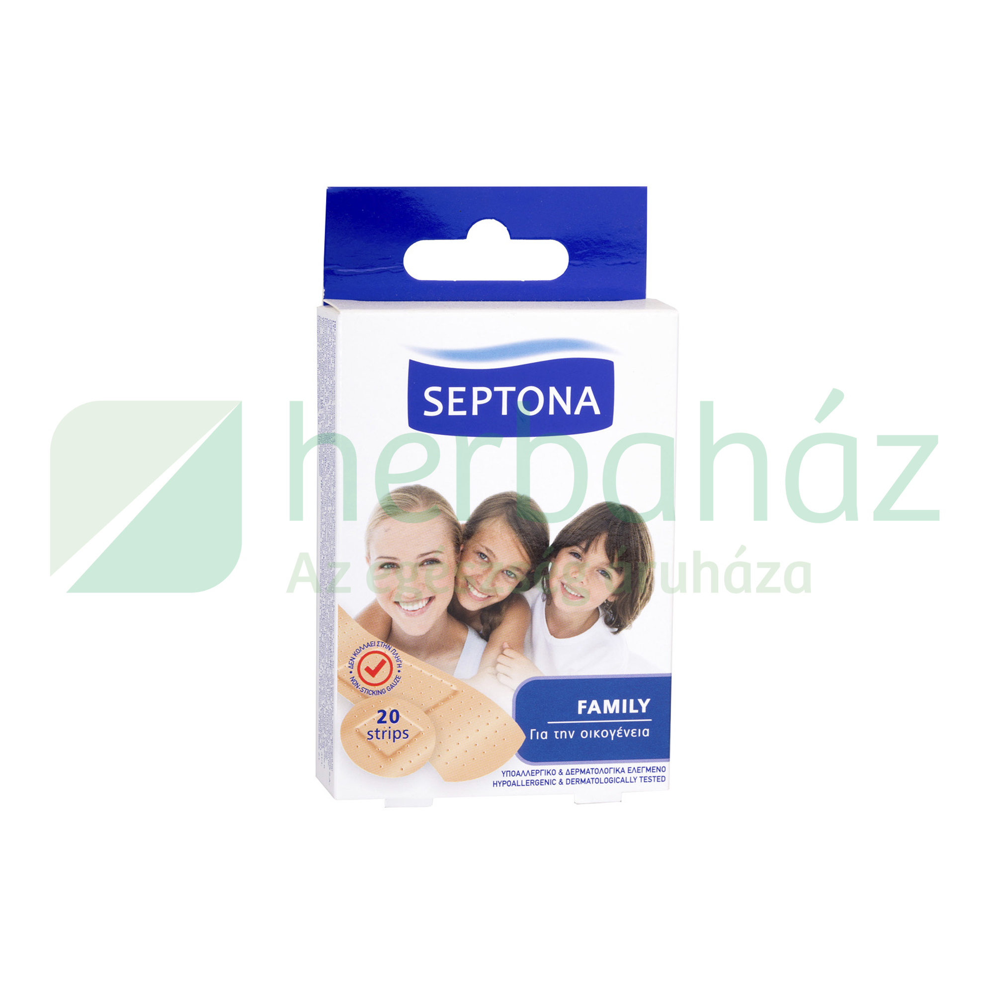 SEPTONA SEBTAPASZ SEBBE RAGADÁS GÁTLÓ GÉZZEL 20DB