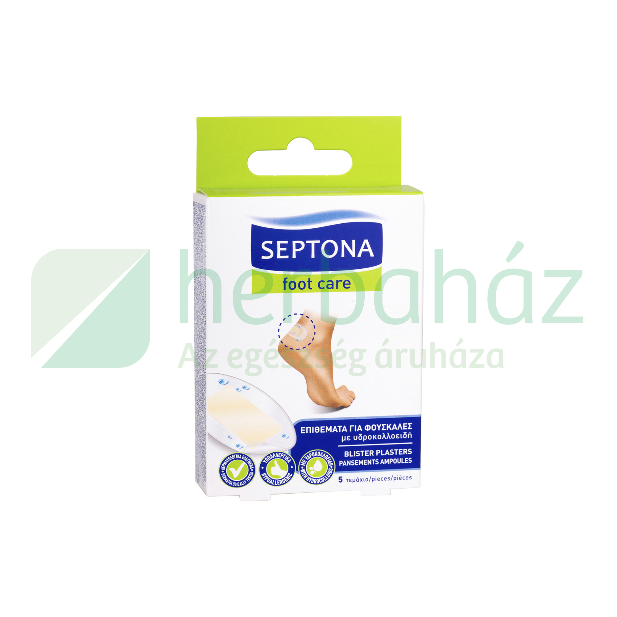 SEPTONA SEBTAPASZ VÍZHÓLYAGRA (SAROKFELTÖLTÉSRE) 5DB