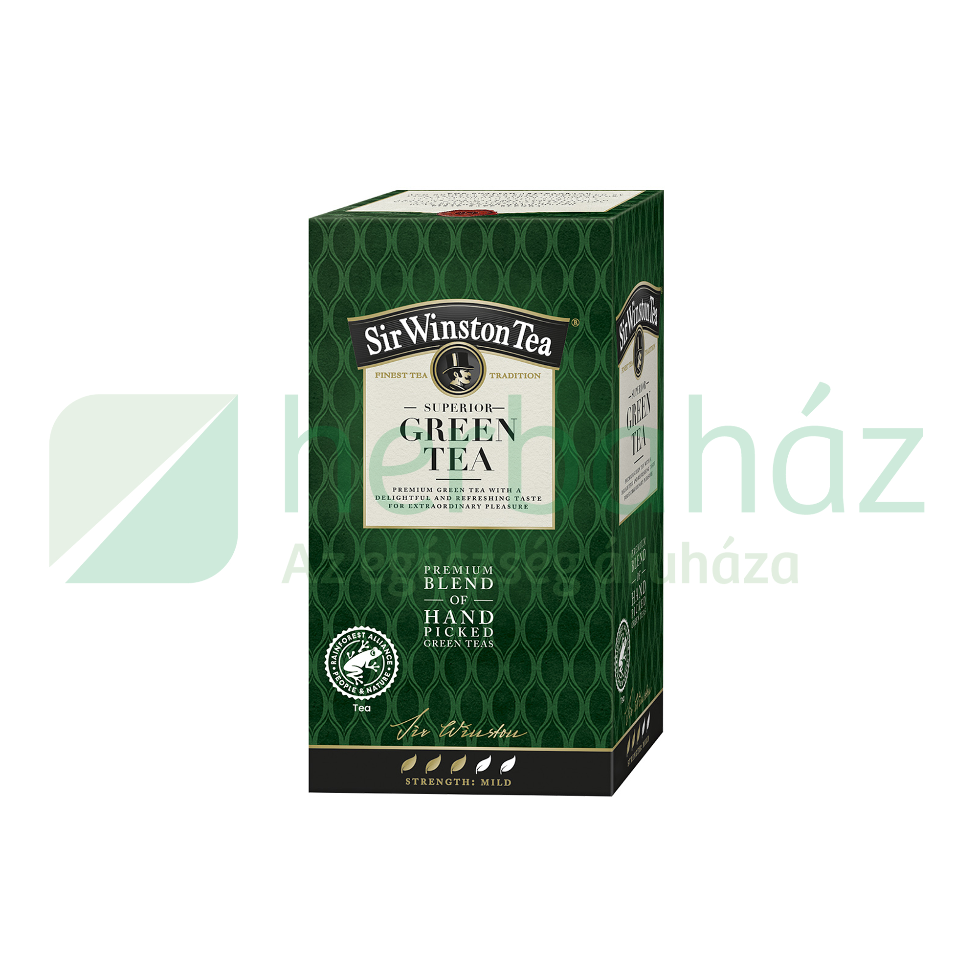 SIR WINSTON TEA SUPERIOR ZÖLD TEA 20DB