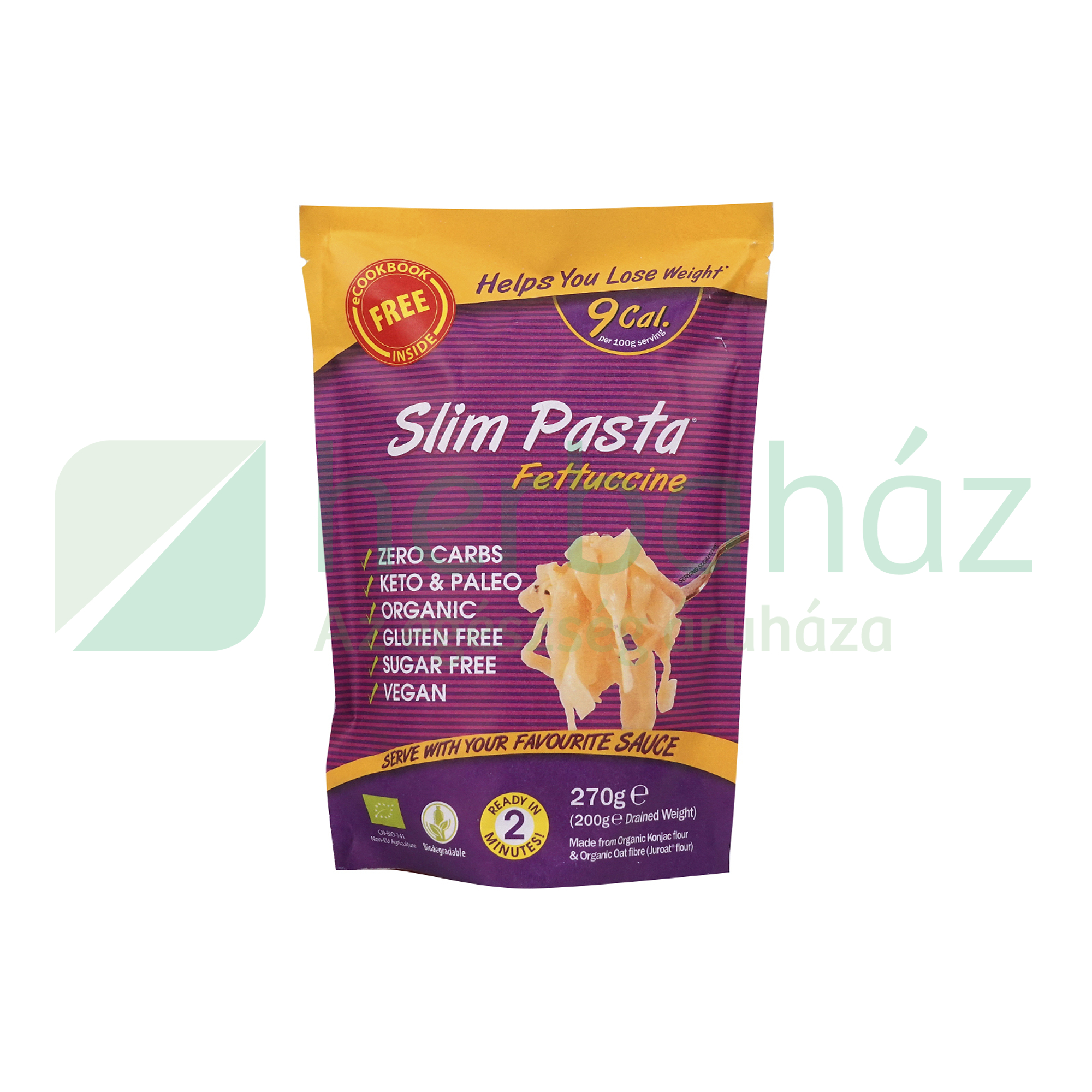 SLIM PASTA FETTUCCINE SZÉLESMETÉLT 270G