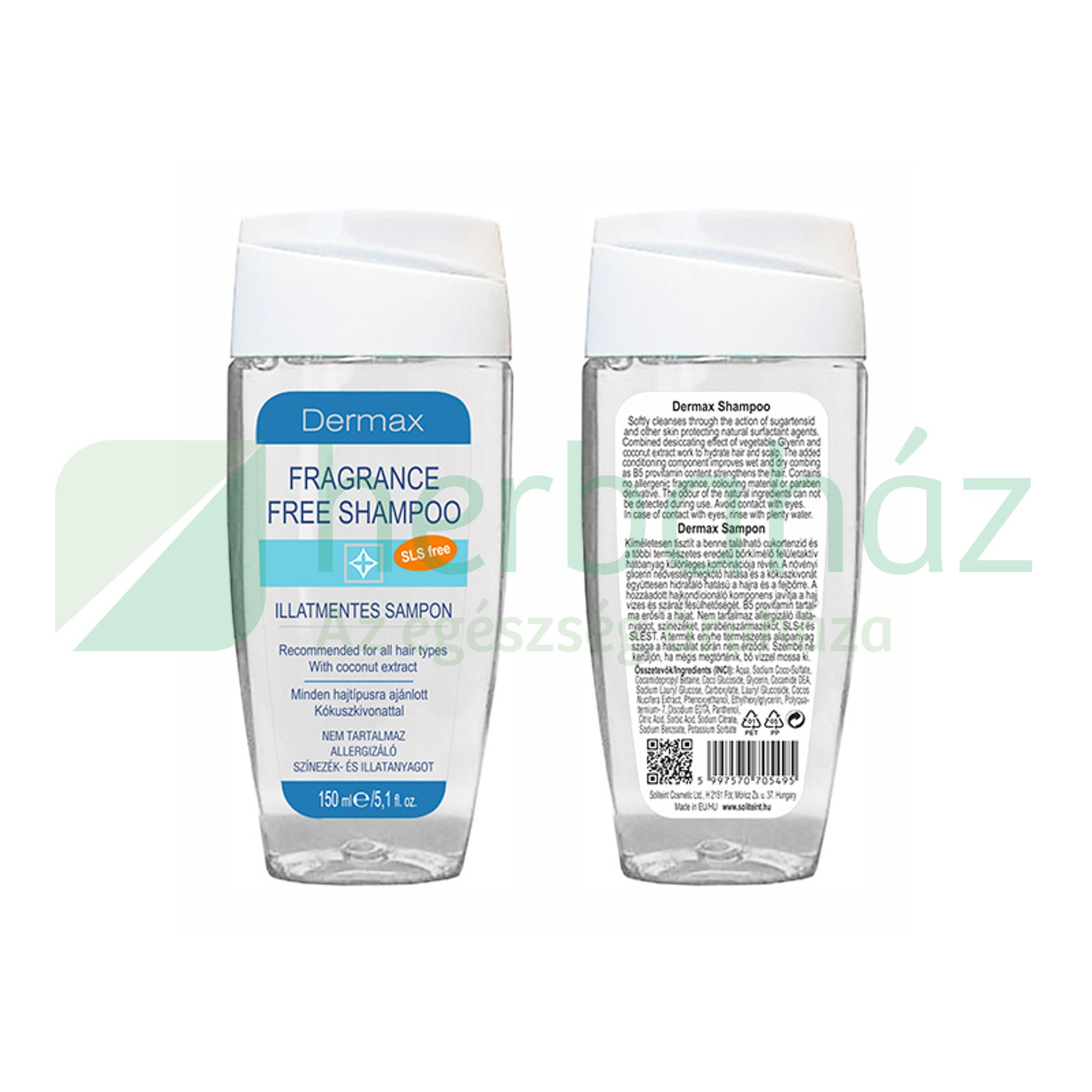 SOLITEINT DERMAX SAMPON 150ML