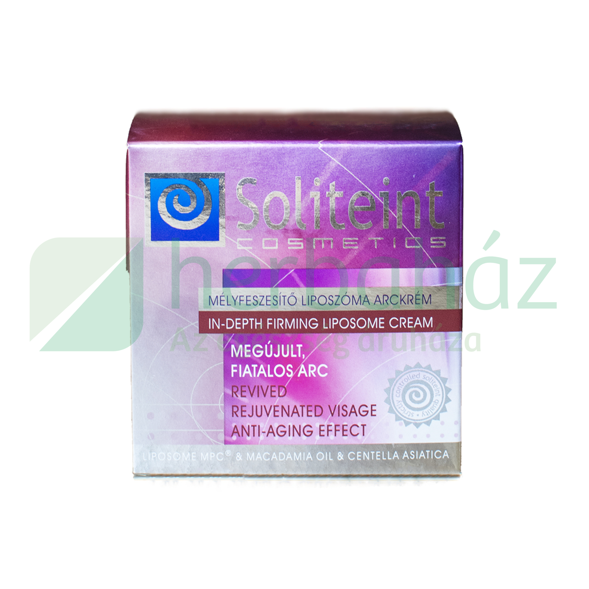 SOLITEINT LIPOSZÓMA ARCKRÉM MÉLYFESZESÍTŐ 50ML