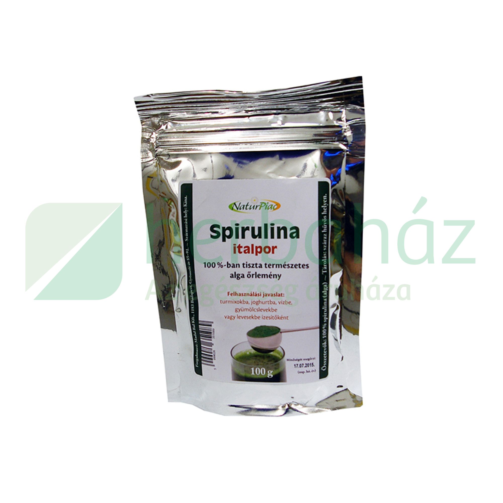 NATURPIAC SPIRULINA ITALPOR 100G