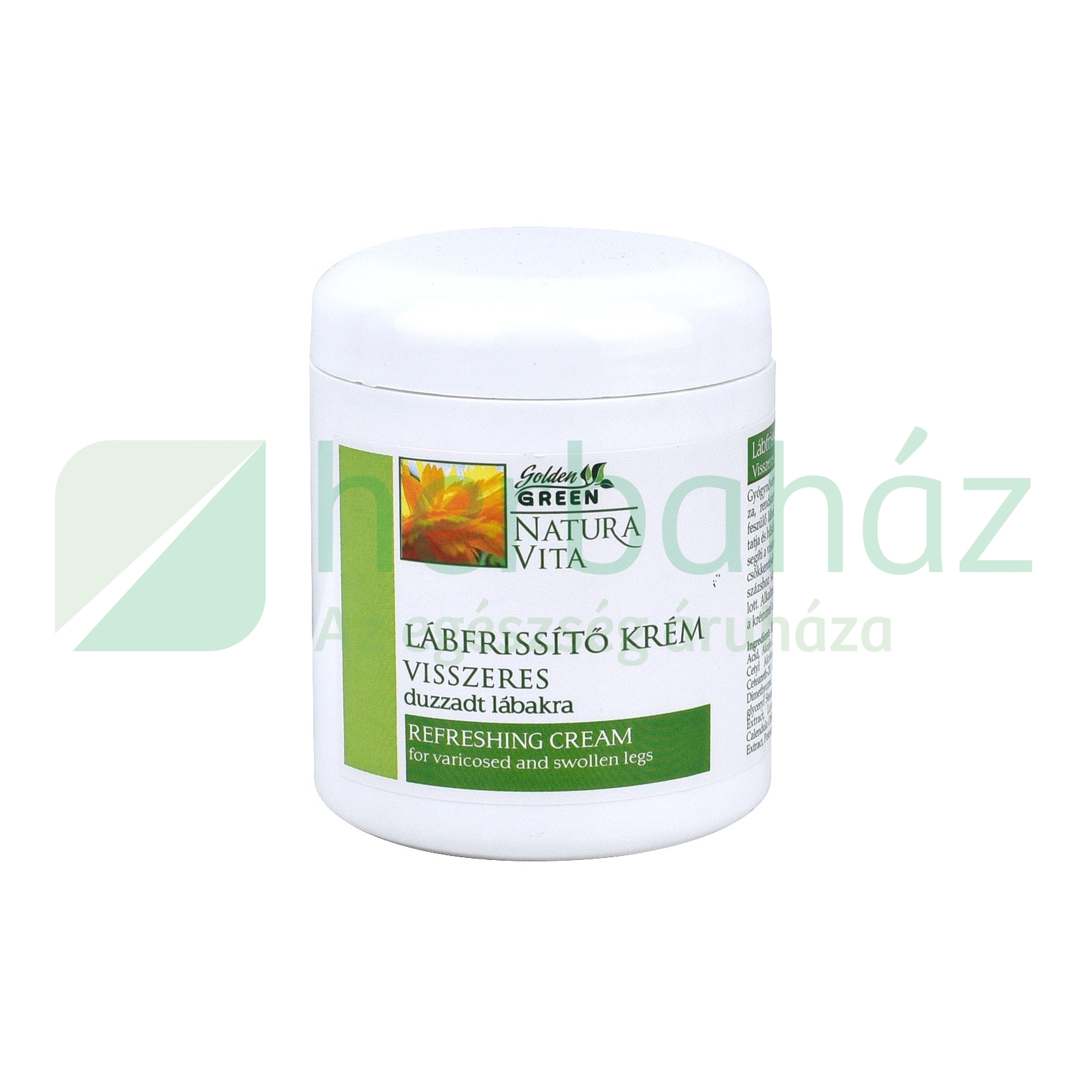GOLDEN GREEN  NATURA VITA LÁBFRISSÍTŐ VISSZÉRKRÉM 250ML