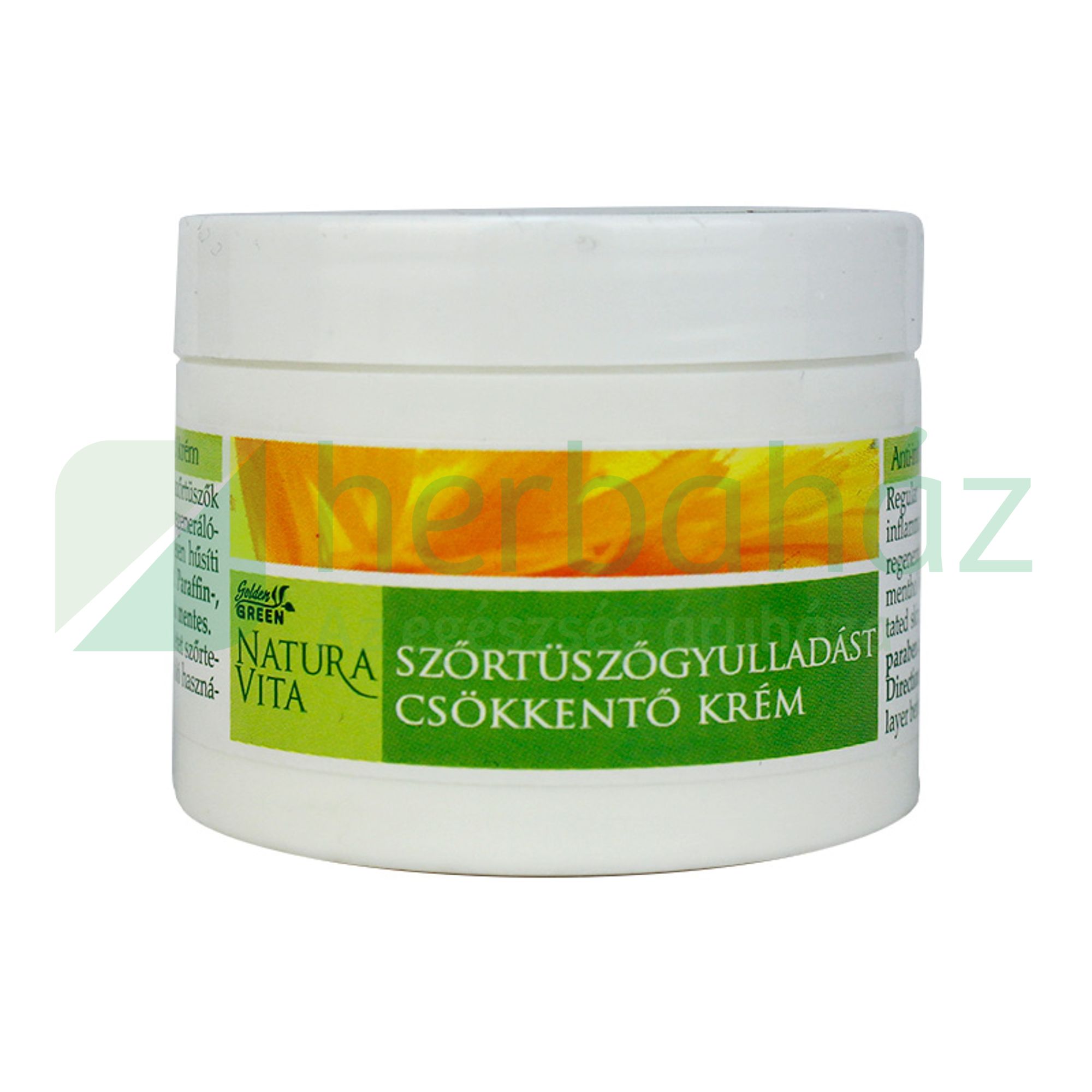 GOLDEN GREEN NATURA VITA SZŐRTÜSZŐGYULLADÁS ELLENI KRÉM 100ML