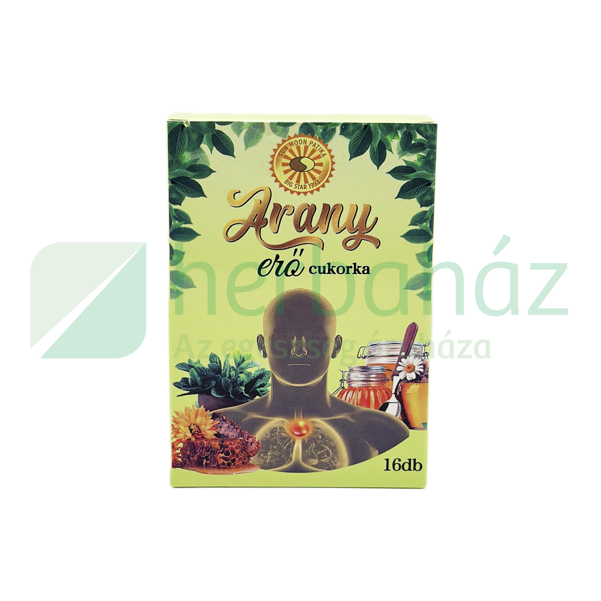 SUN MOON ARANY ERŐ TOROKCUKORKA 16DB